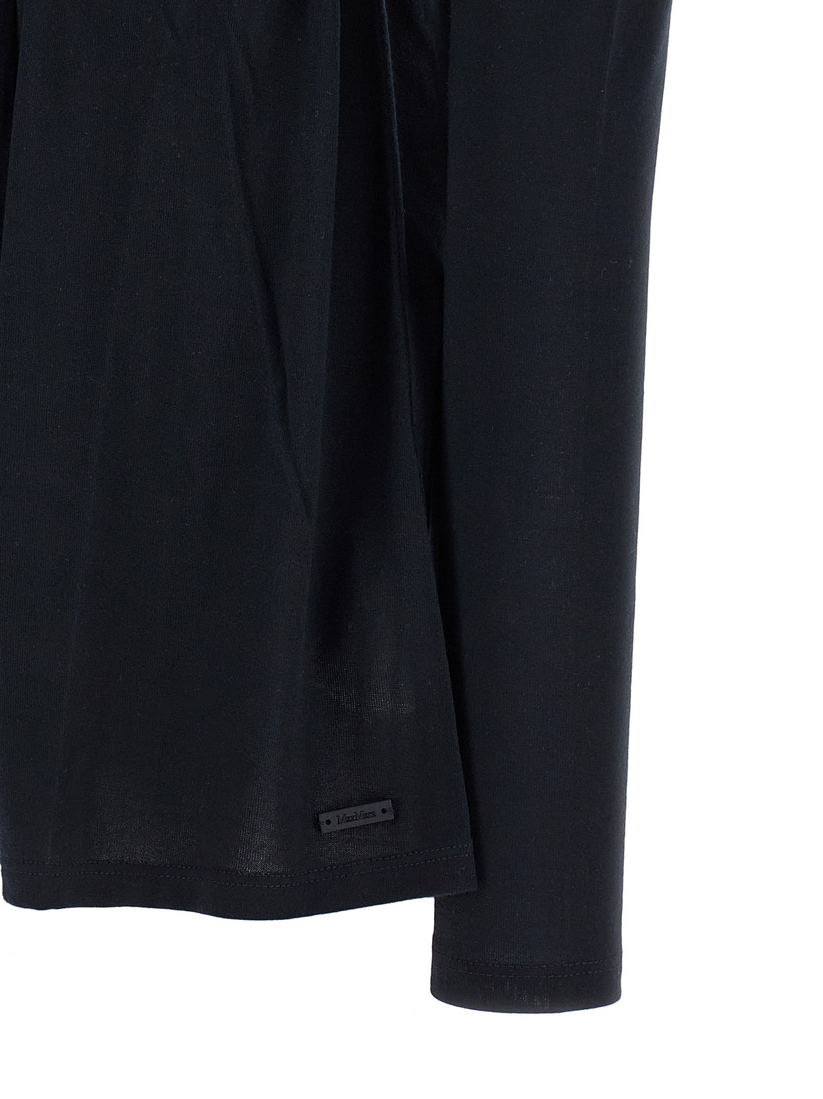 Max Mara Blue Lyocell Cardigan Max Mara