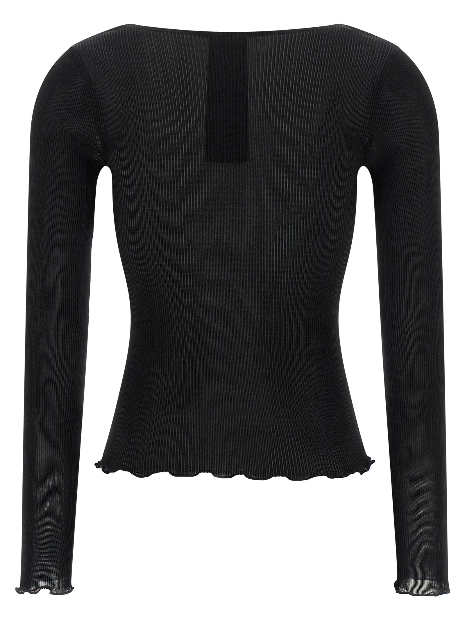 Saint Laurent Black Silk Shirt Saint Laurent