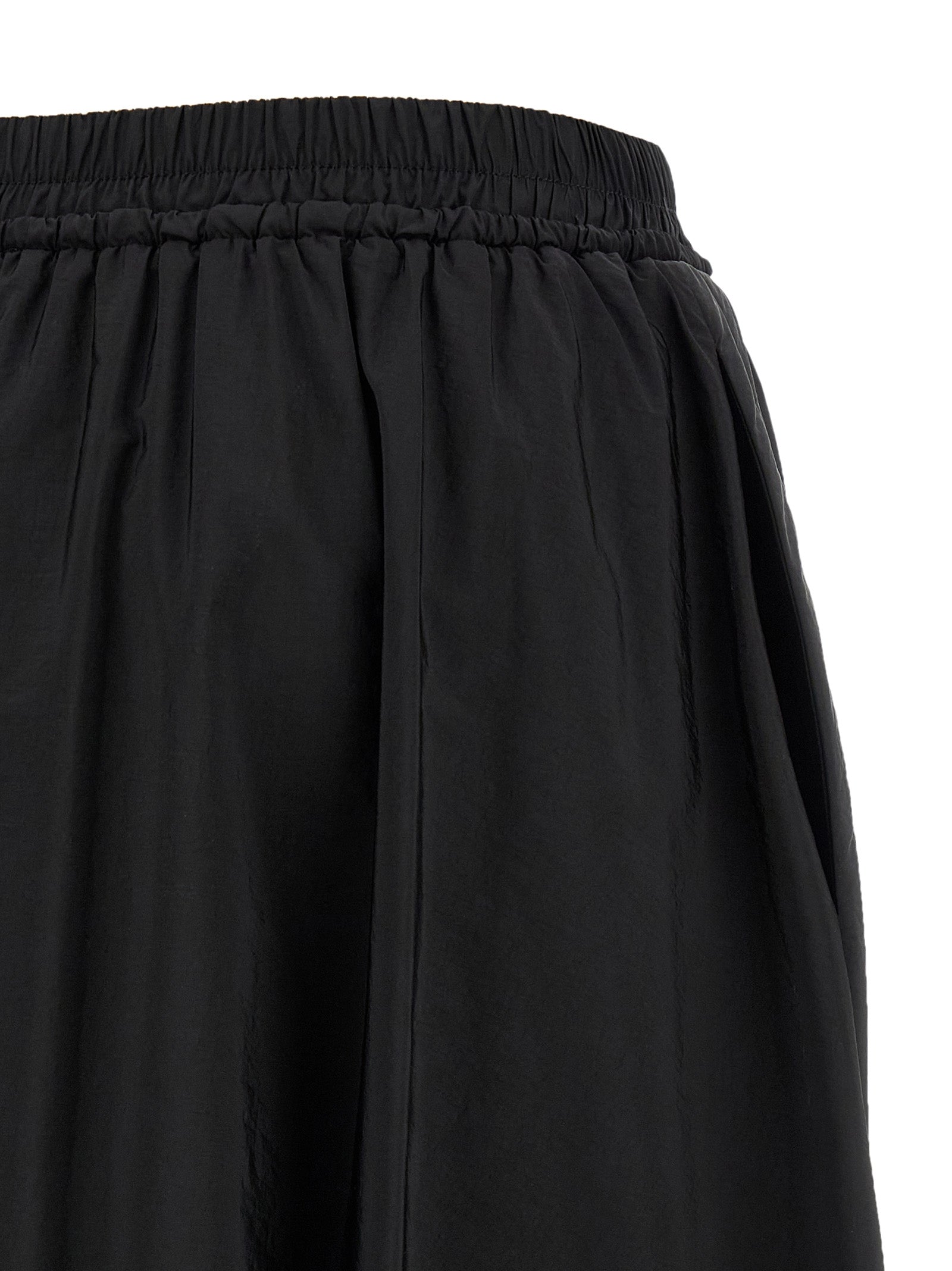 Max Mara Black Polyamide Mini Skirt Max Mara