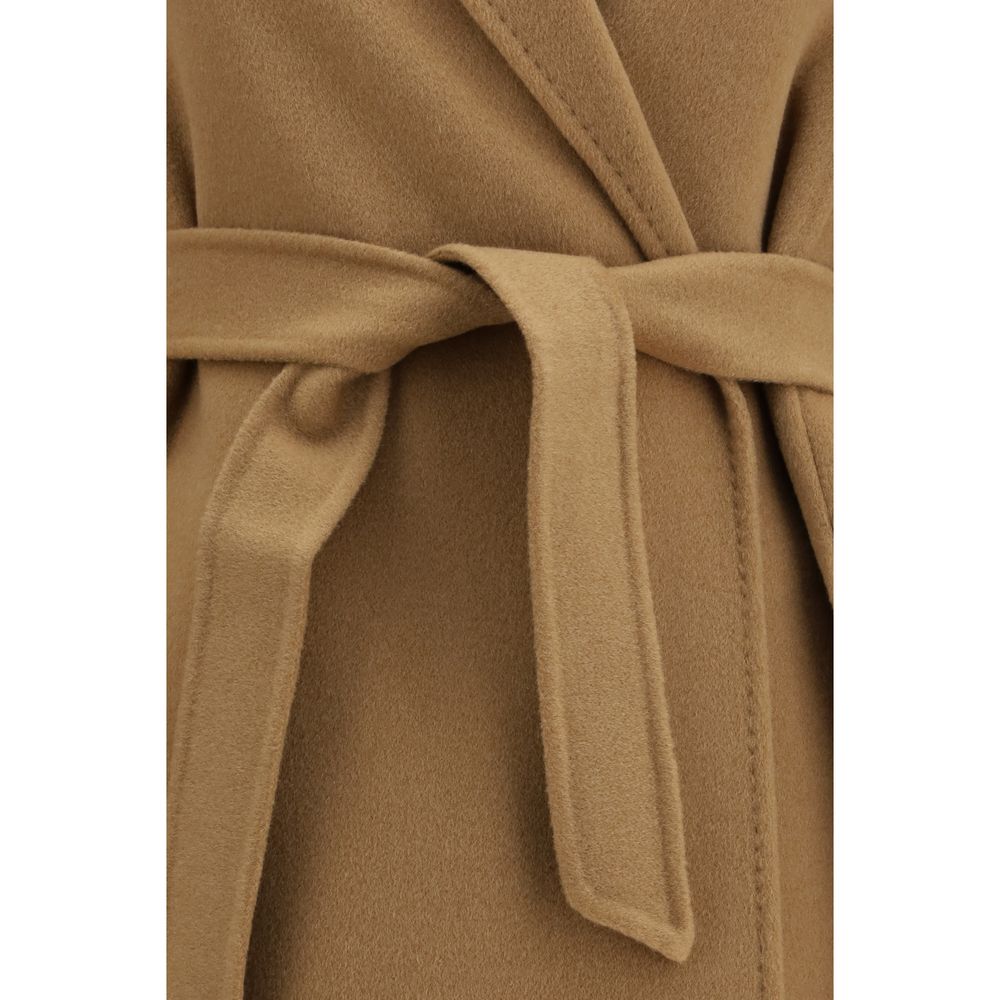 Max Mara Purple Cashmere Coat Max Mara