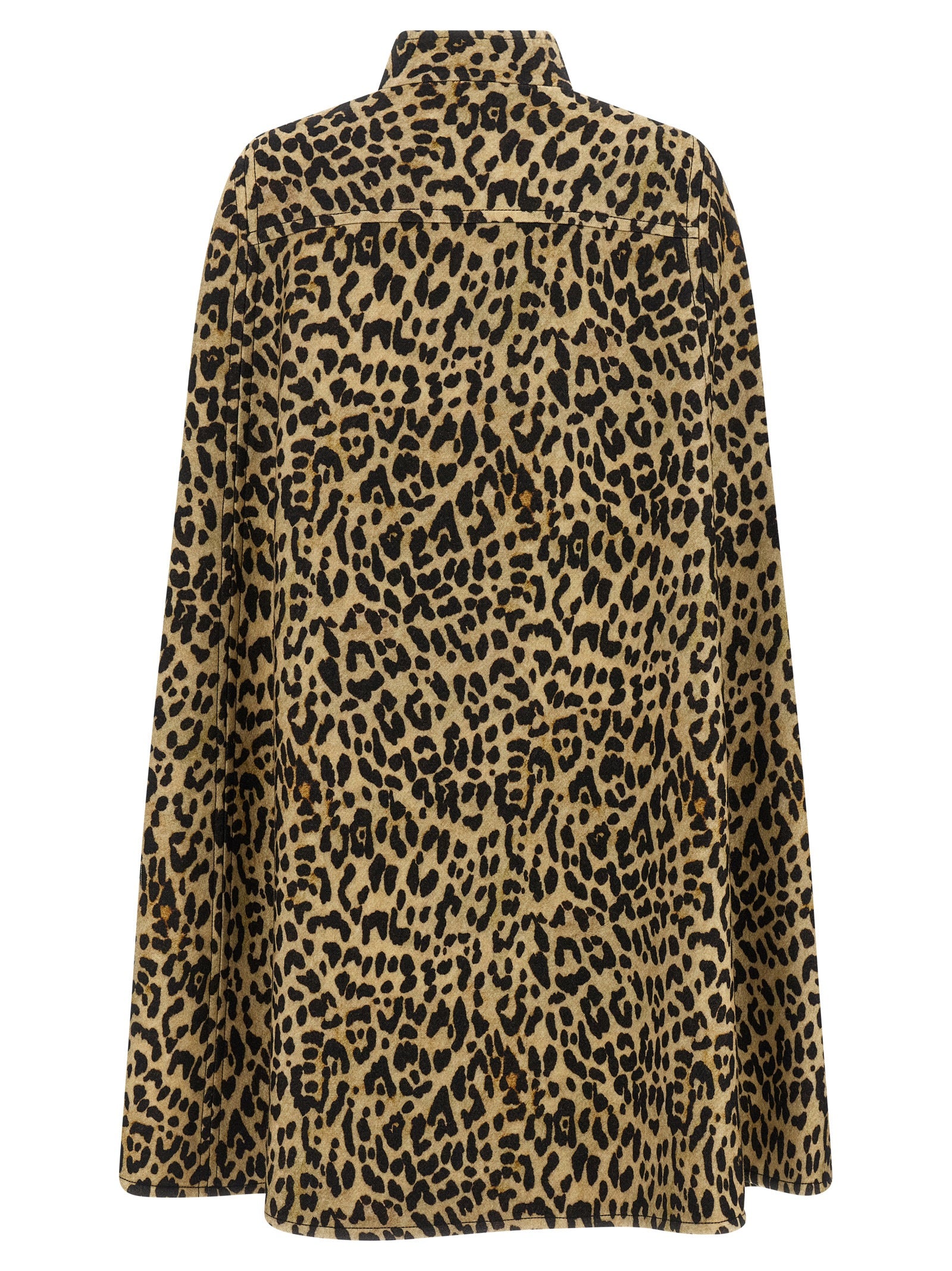Valentino Garavani Brown Wool Coat Valentino Garavani