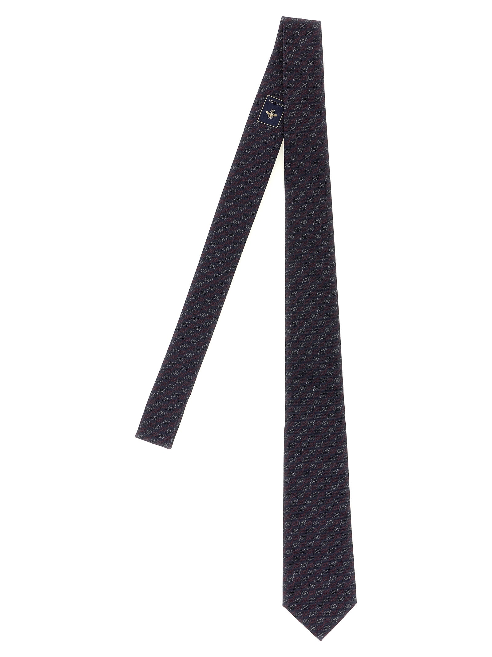 Gucci Blue Silk Tie Gucci