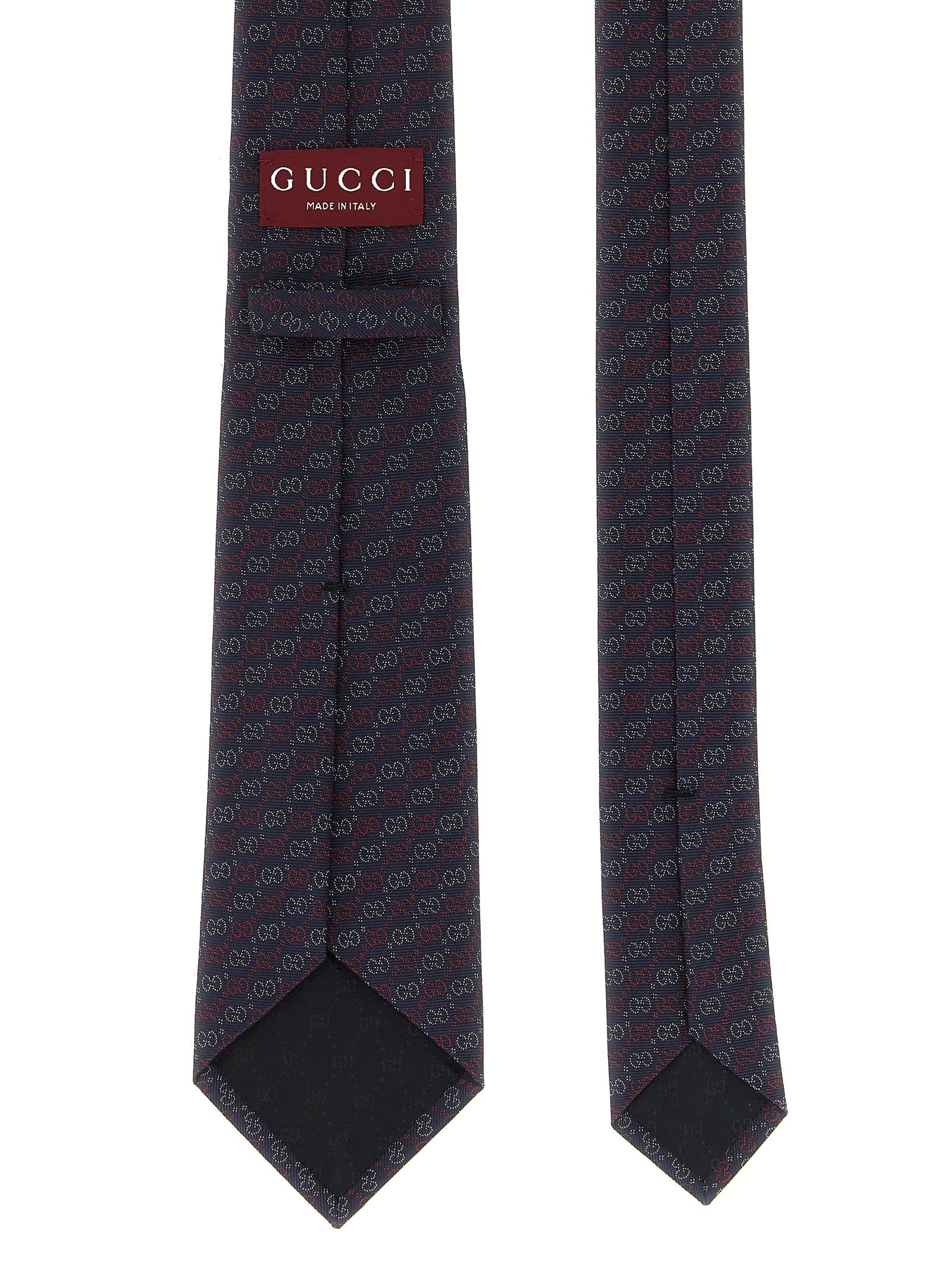 Gucci Blue Silk Tie Gucci
