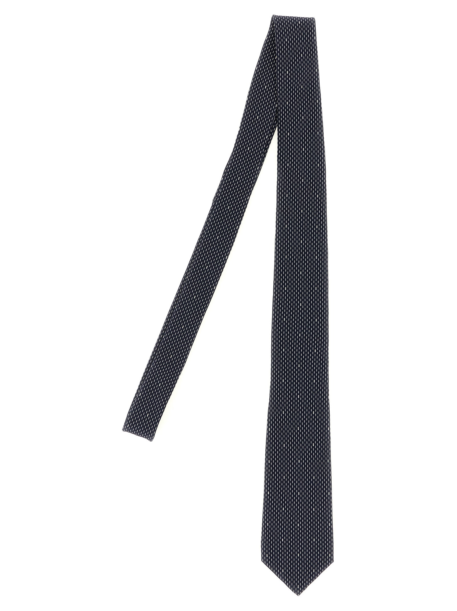 Saint Laurent Blue Silk Tie Saint Laurent