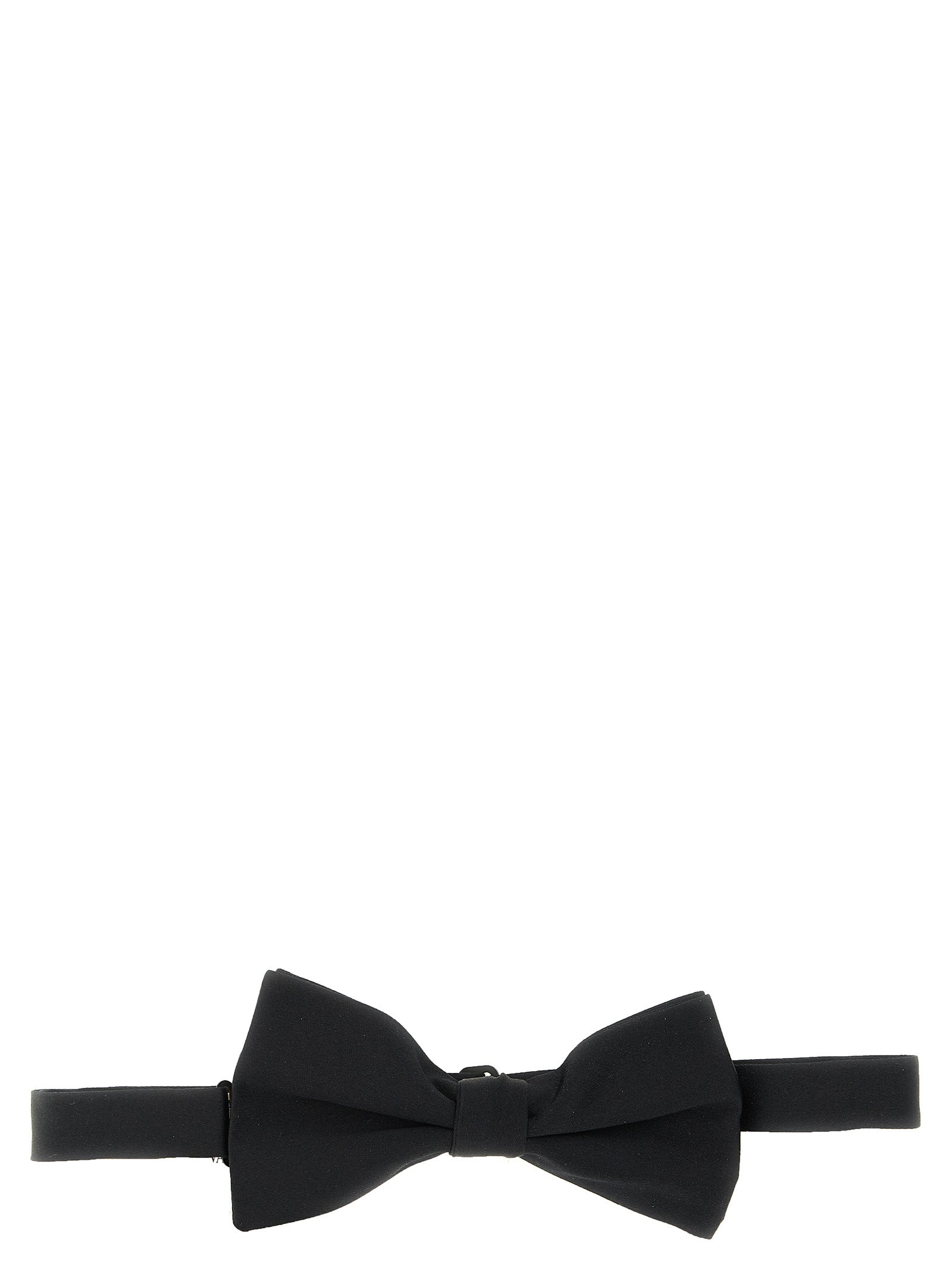 Valentino Garavani Black Silk Bowtie Valentino Garavani