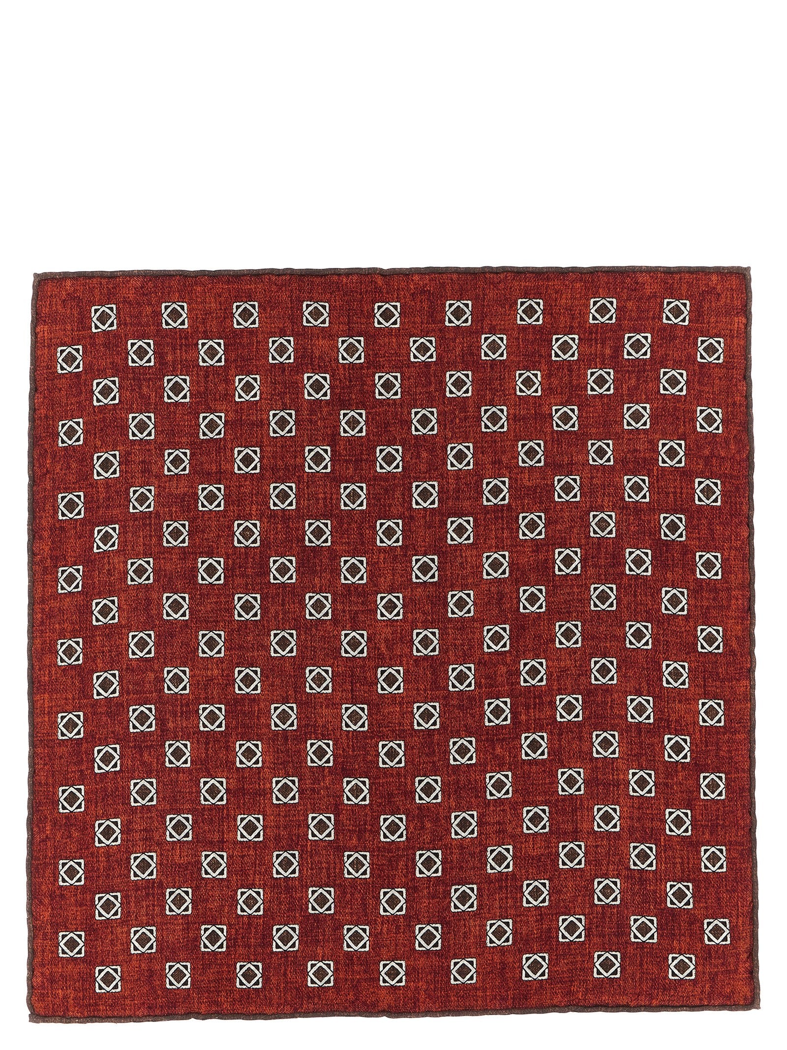 Brunello Cucinelli Multicolor Silk Pocket Square Brunello Cucinelli