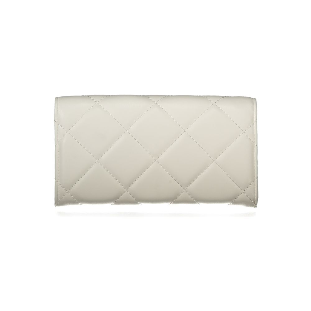 Mario Valentino White Polyurethane Women's Wallet Mario Valentino