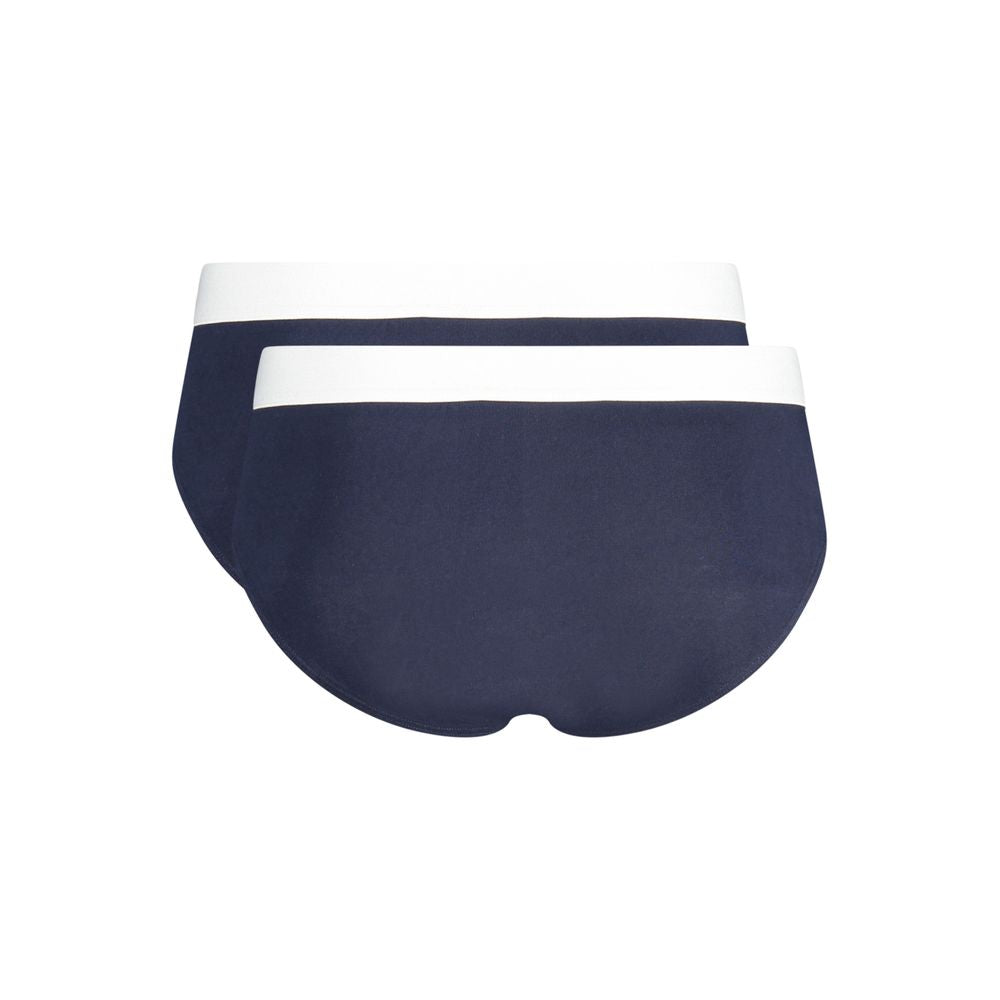Trussardi Blue Cotton Briefs Trussardi