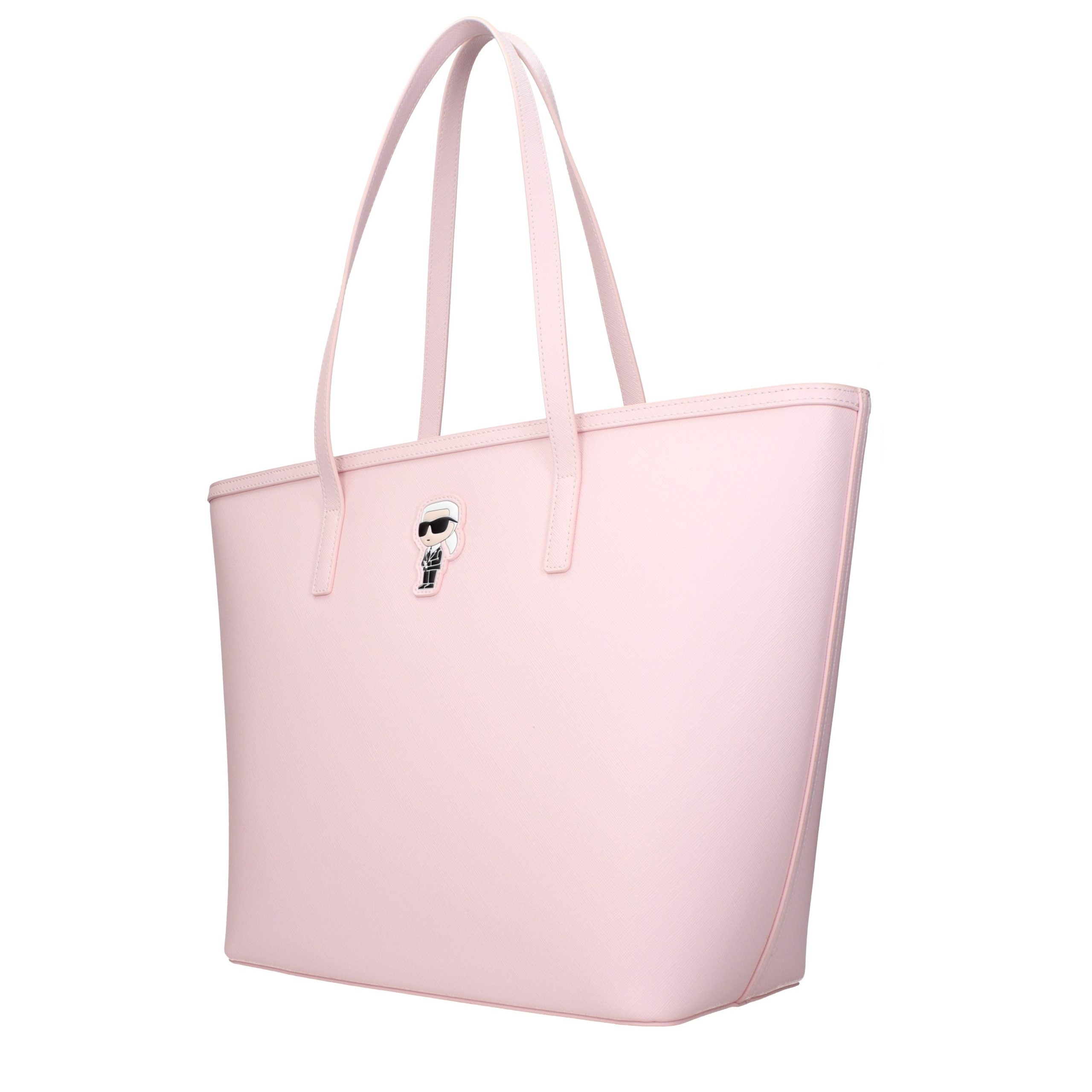 Karl Lagerfeld Pink Polyethylene Shoulder Bag Karl Lagerfeld