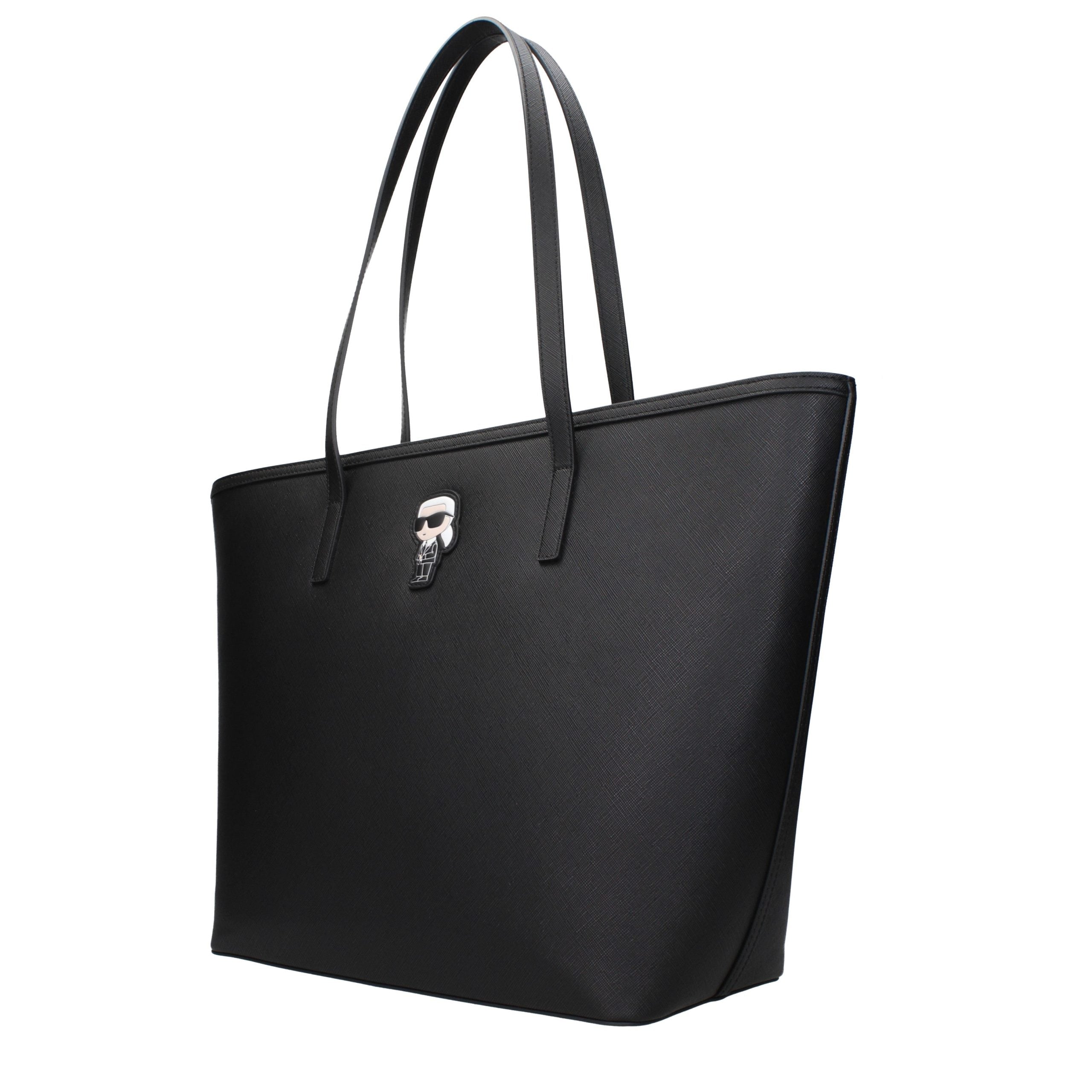 Karl Lagerfeld Black Polyethylene Shoulder Bag Karl Lagerfeld
