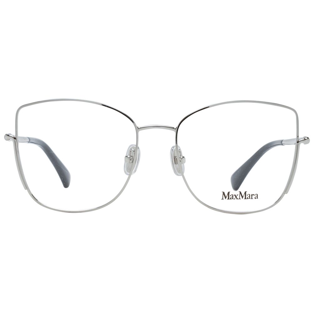 Max Mara Silver Metal Glasses (Frames) Max Mara