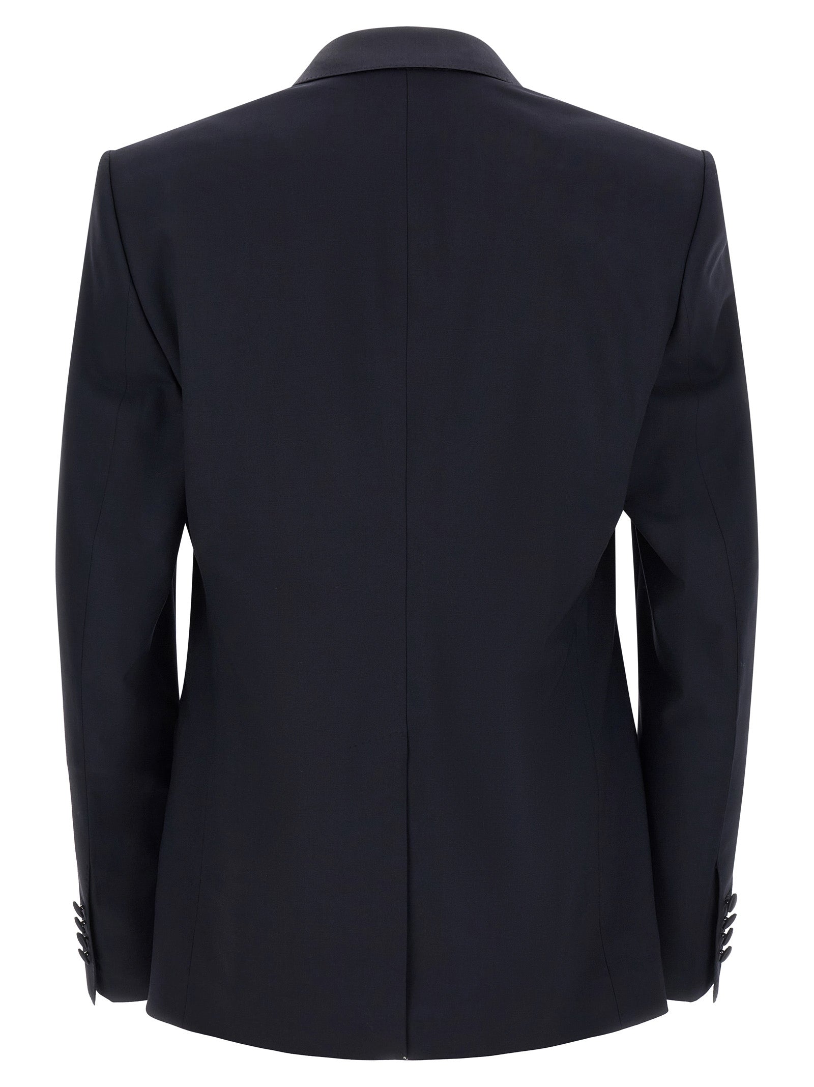 Dolce & Gabbana Blue Virgin Wool Two-Piece Suit Dolce & Gabbana