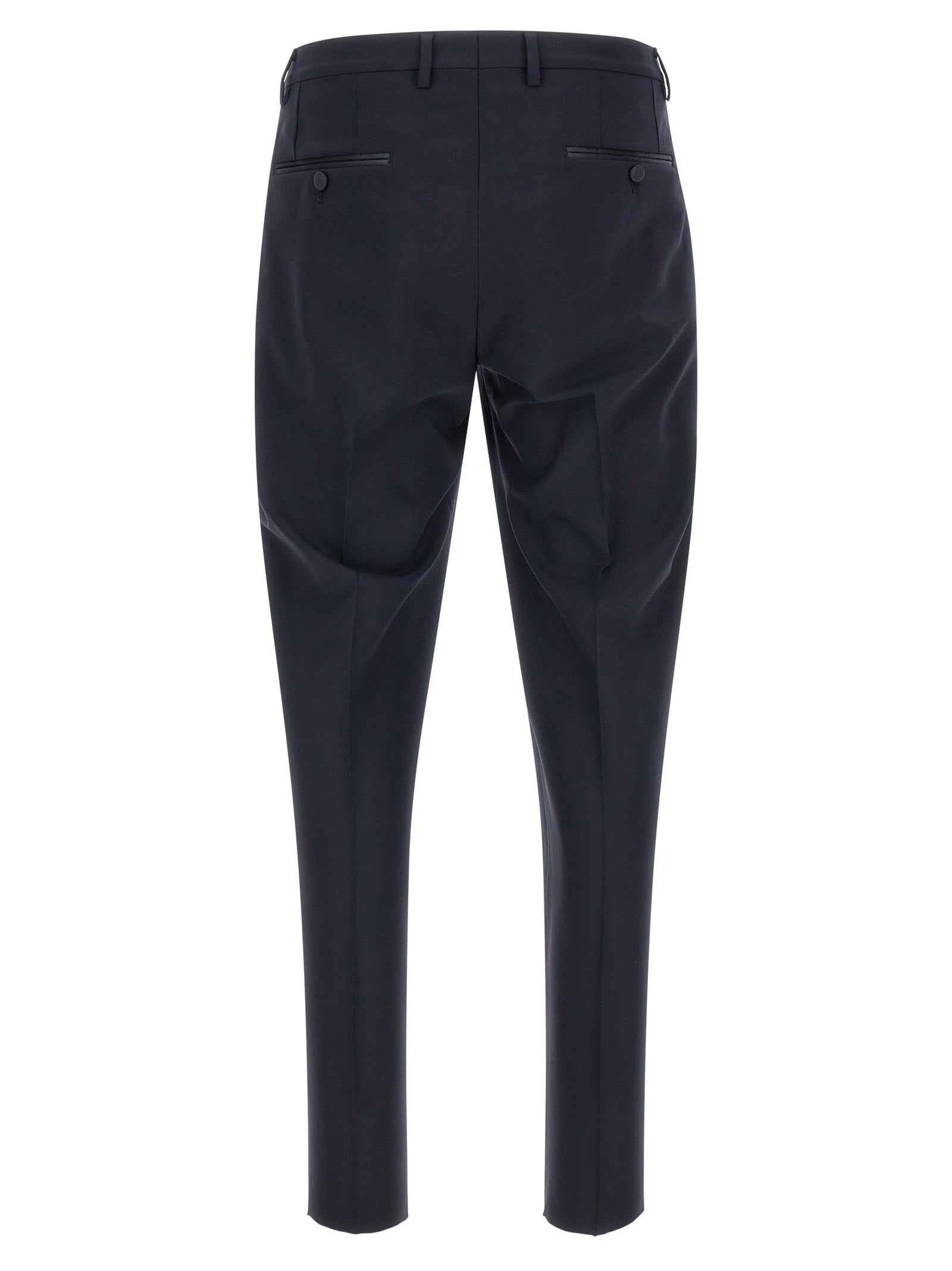 Dolce & Gabbana Blue Virgin Wool Two-Piece Suit Dolce & Gabbana