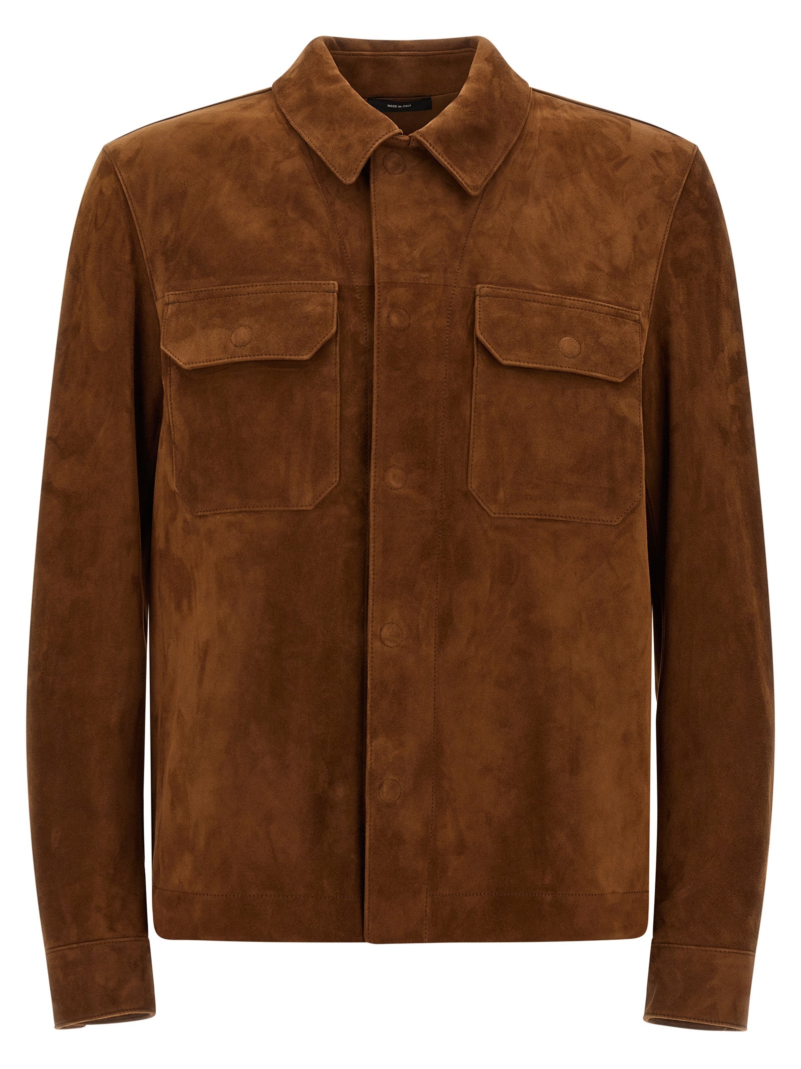 Tom Ford Brown Lamb Leather Leather Jacket Tom Ford