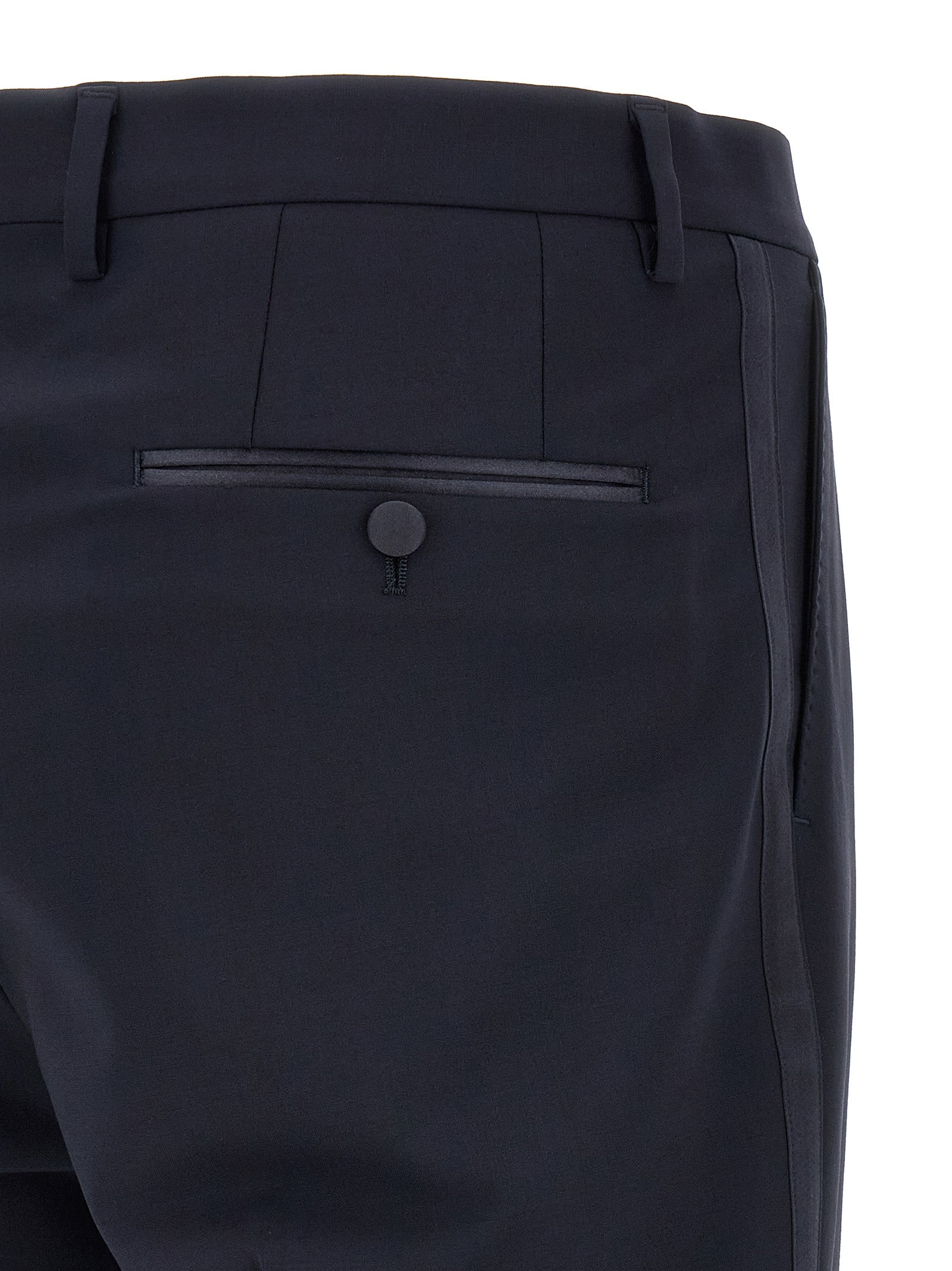 Dolce & Gabbana Blue Virgin Wool Two-Piece Suit Dolce & Gabbana