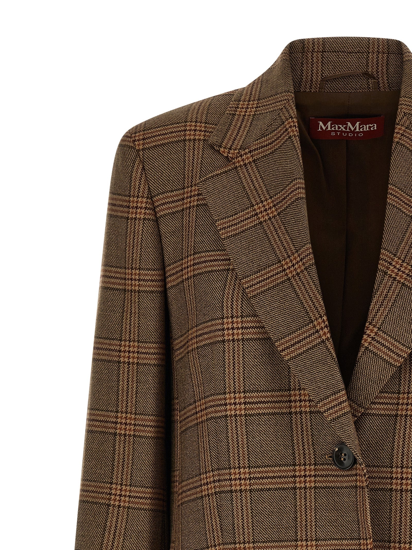 Max Mara Brown Wool Blazer Max Mara