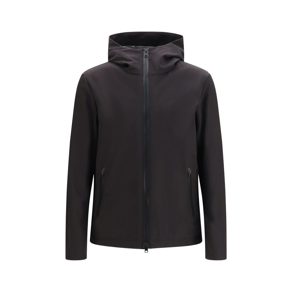 Woolrich Black Polyester Shell Jacket Woolrich