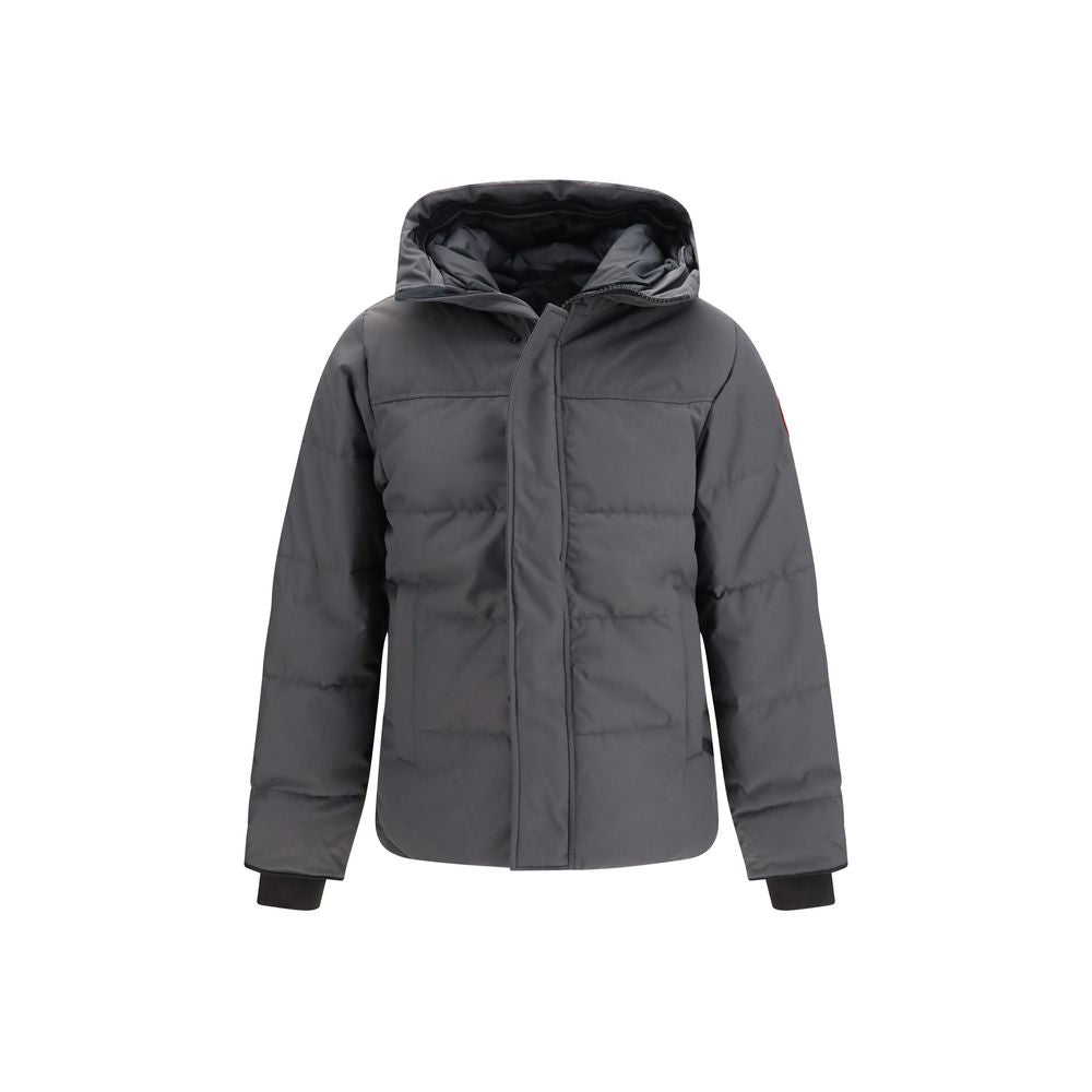 Canada Goose Gray Cotton Parka Canada Goose