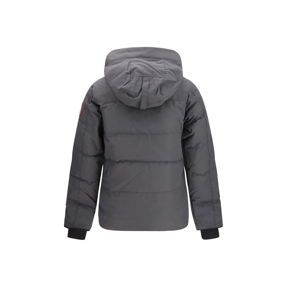 Canada Goose Gray Cotton Parka Canada Goose