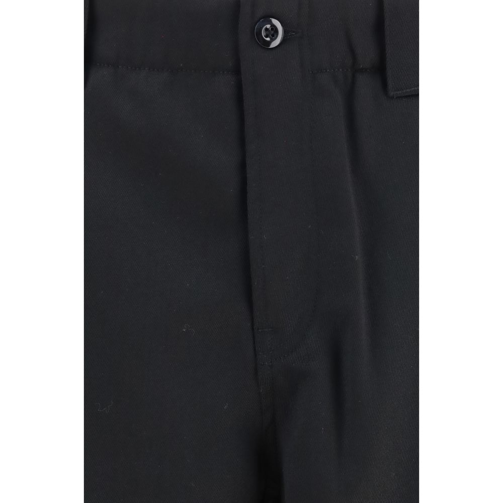 Kenzo Black Wool Oves Aries Chino Pants Kenzo