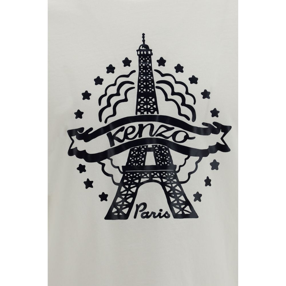 Kenzo White Cotton T-Shirt Kenzo