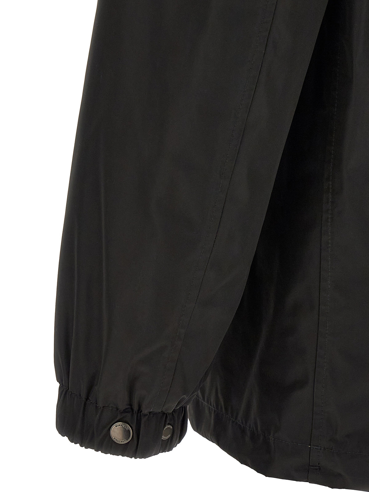Burberry Black Polyester Coat Burberry