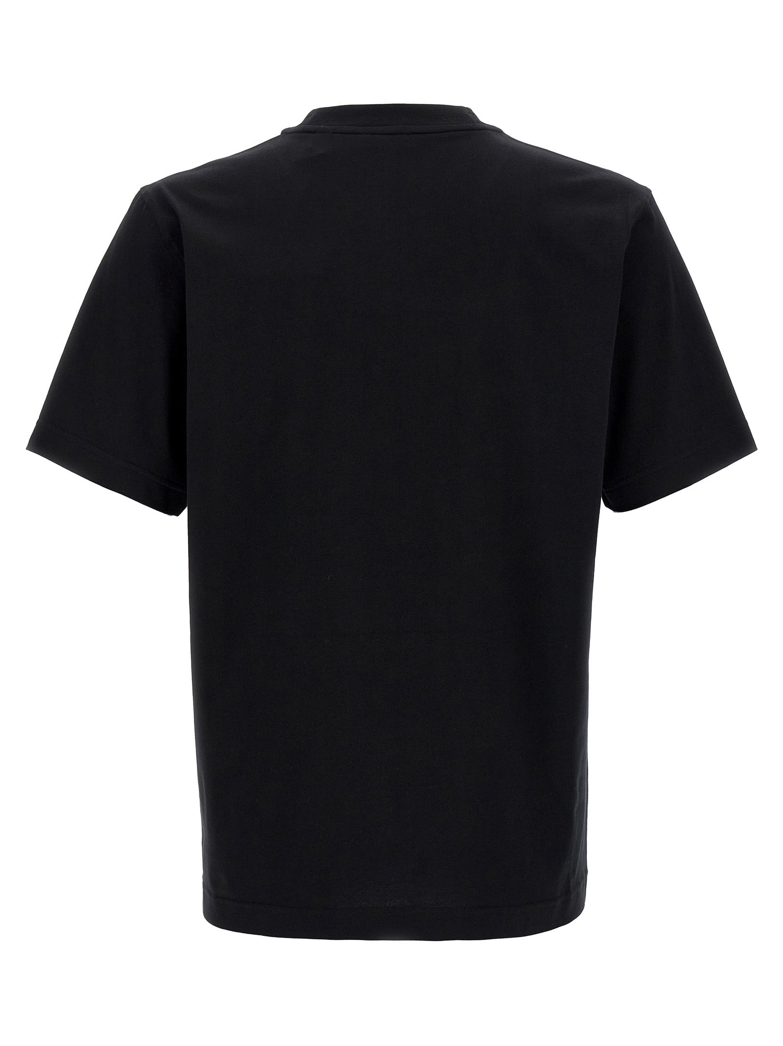 Burberry Black Cotton T-Shirt Burberry