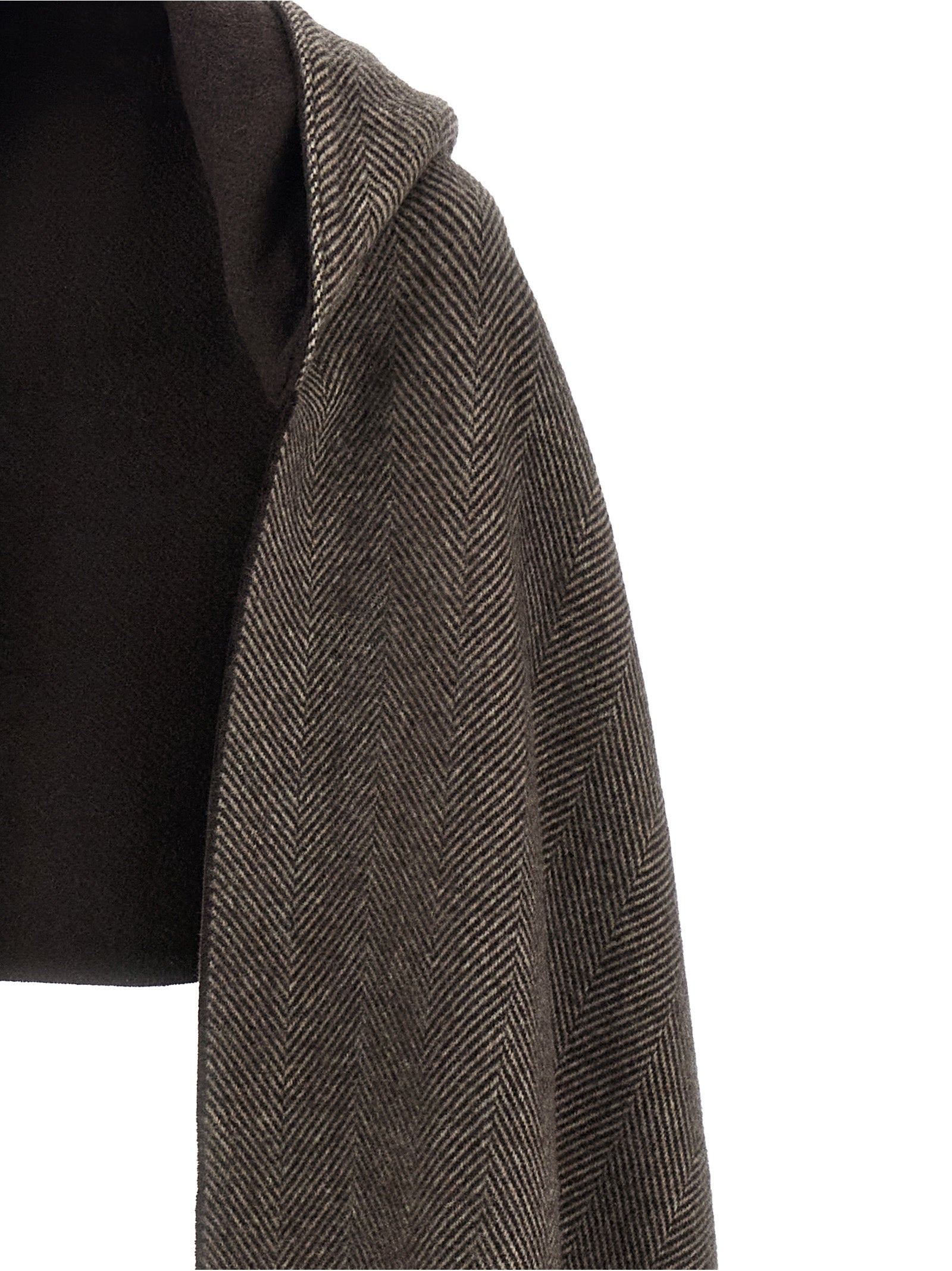 Brunello Cucinelli Brown Cashmere Scarf Brunello Cucinelli