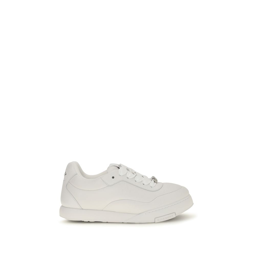 Givenchy White Calf Leather Bos Taurus Sneakers Givenchy