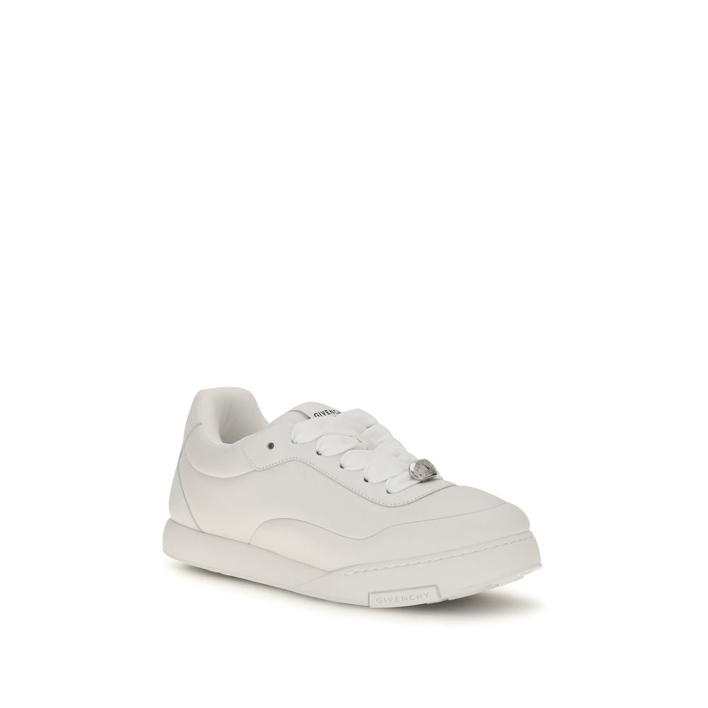Givenchy White Calf Leather Bos Taurus Sneakers Givenchy