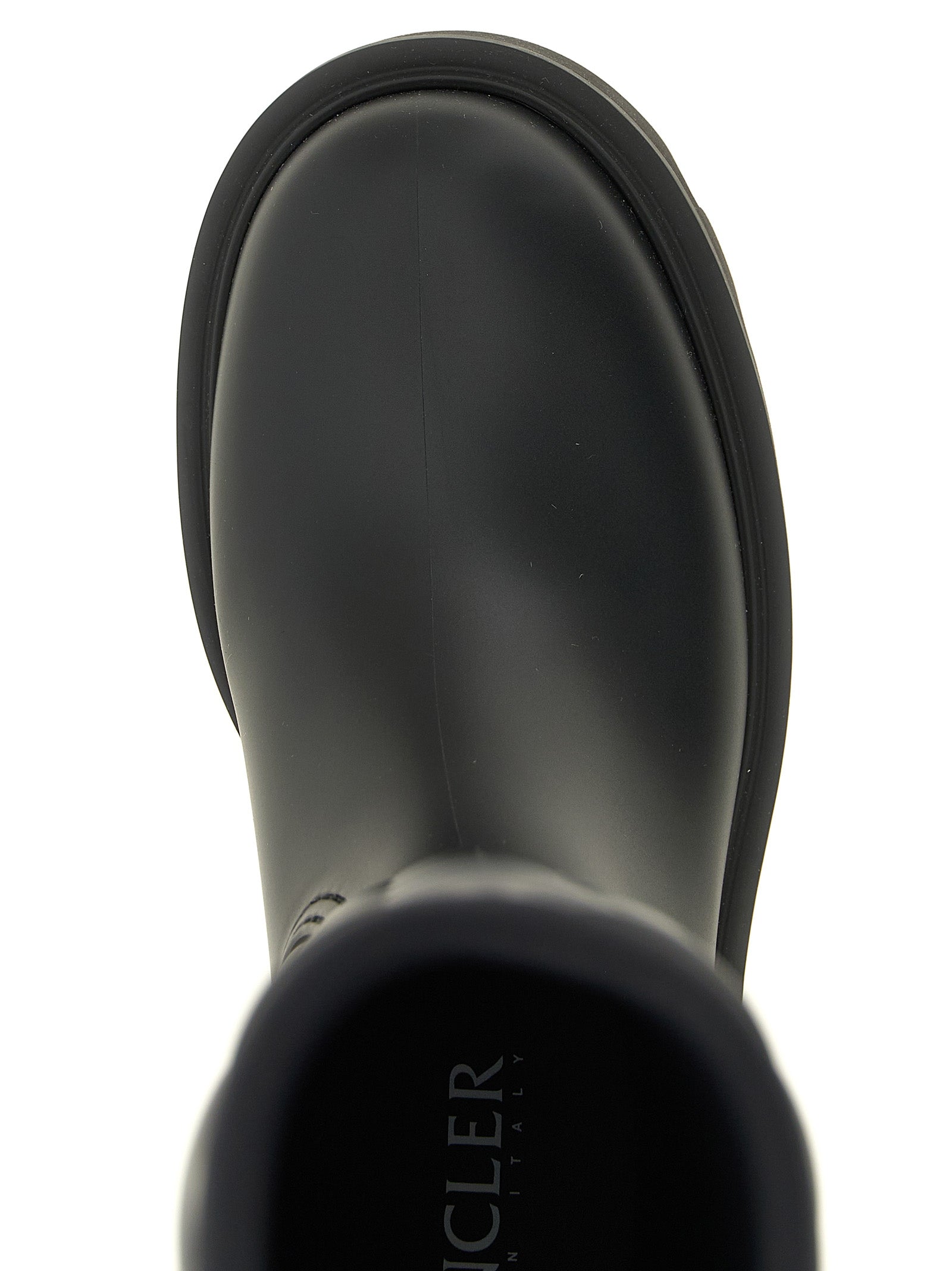 Moncler Black Pvc Over The Knee Moncler