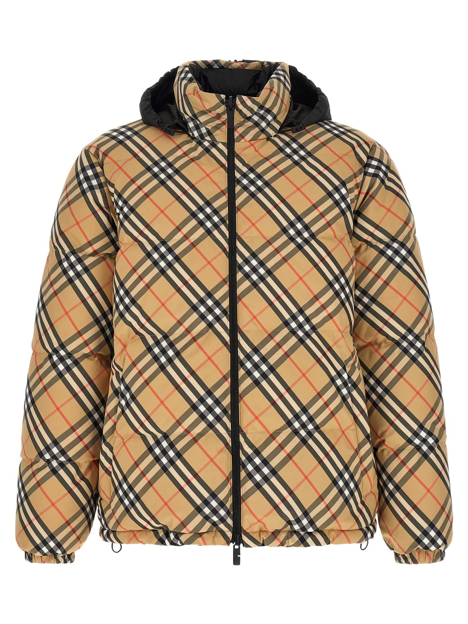 Burberry Beige Polyester Shell Jacket Burberry