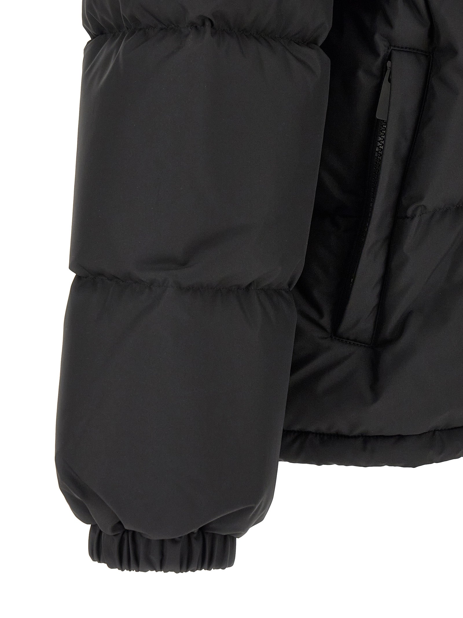 Burberry Black Polyester Parka Burberry