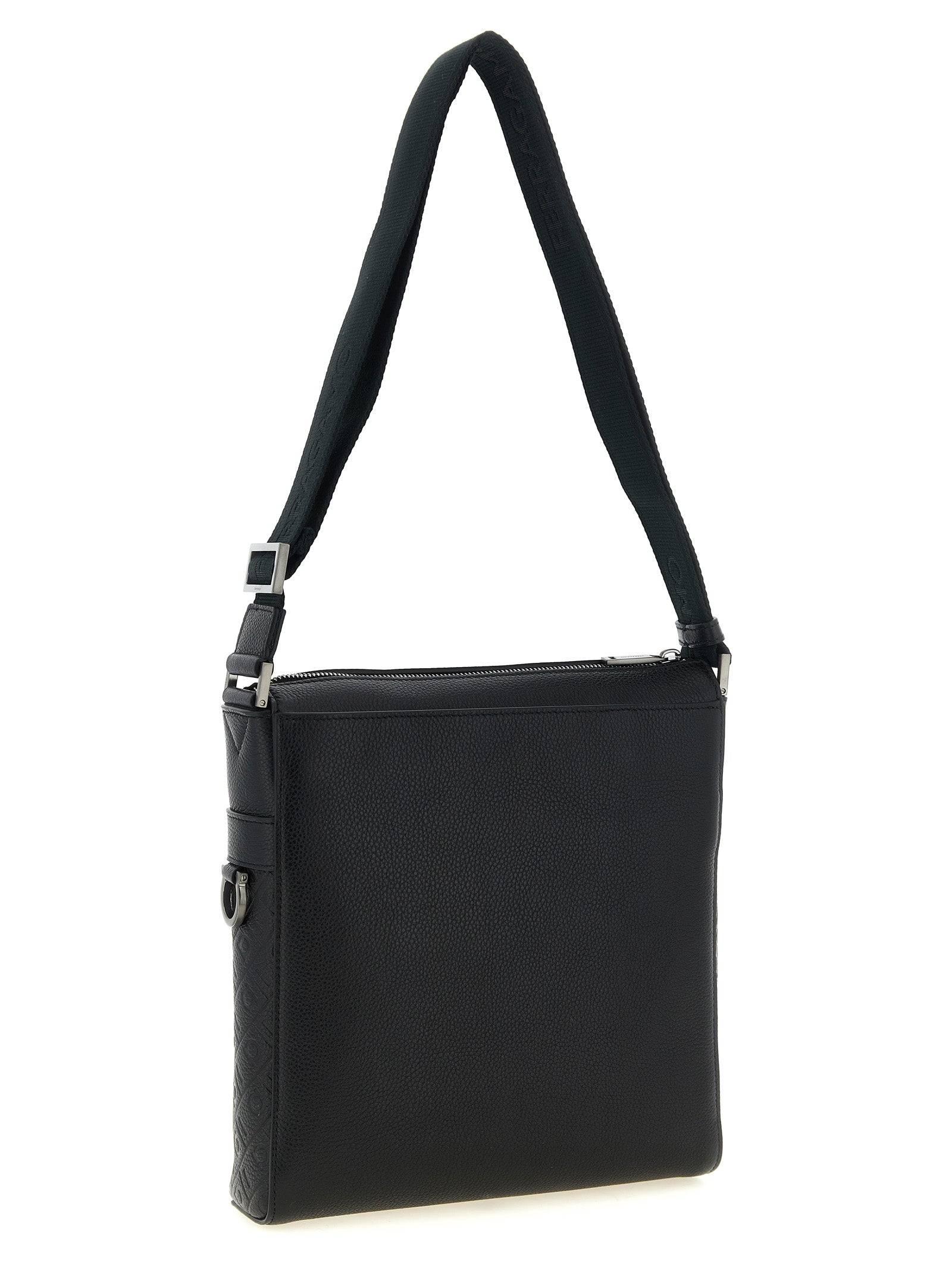 Ferragamo Black Calfskin Crossbody Bag Ferragamo