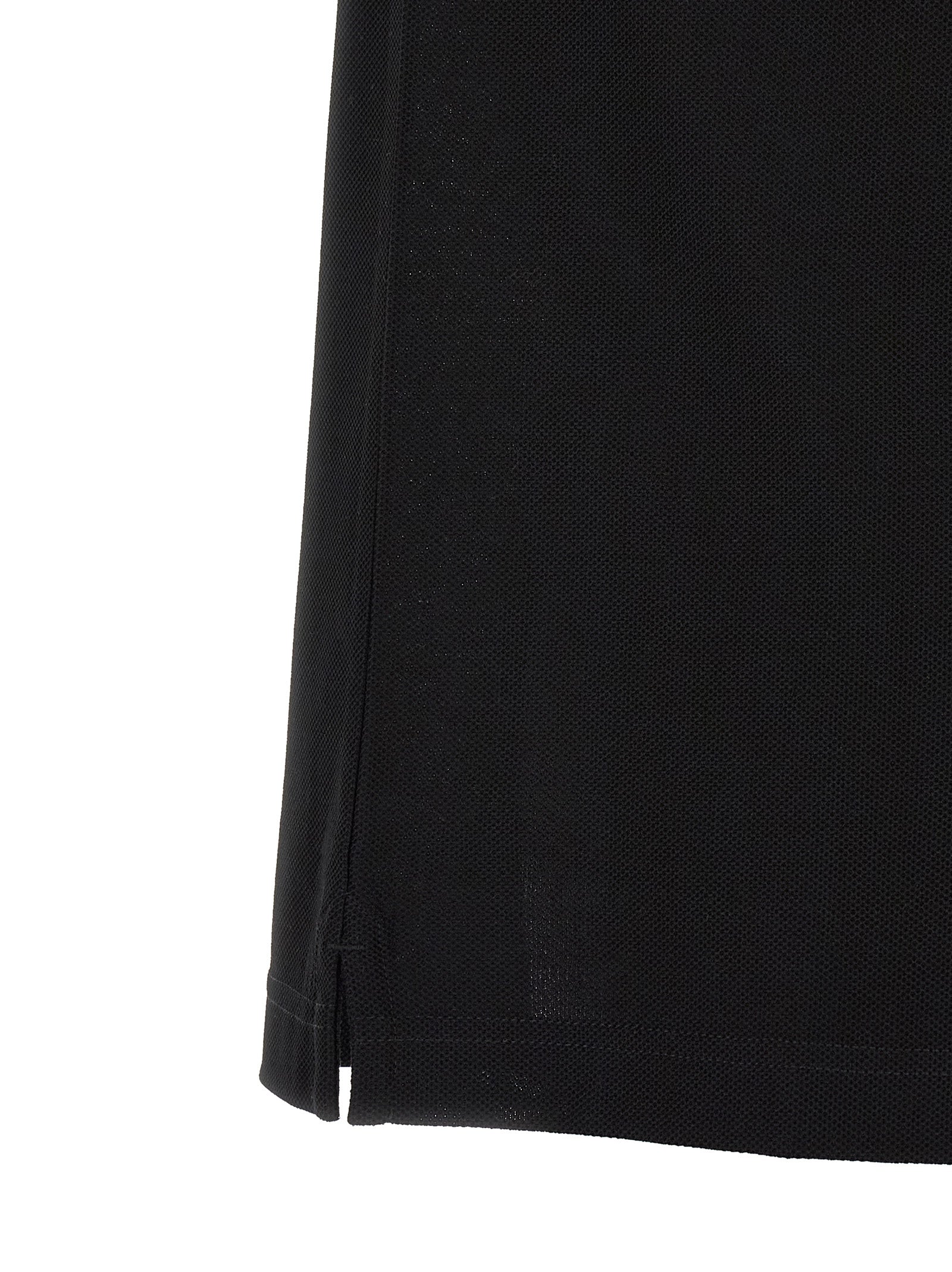 Burberry Black Cotton Polo Shirt Burberry
