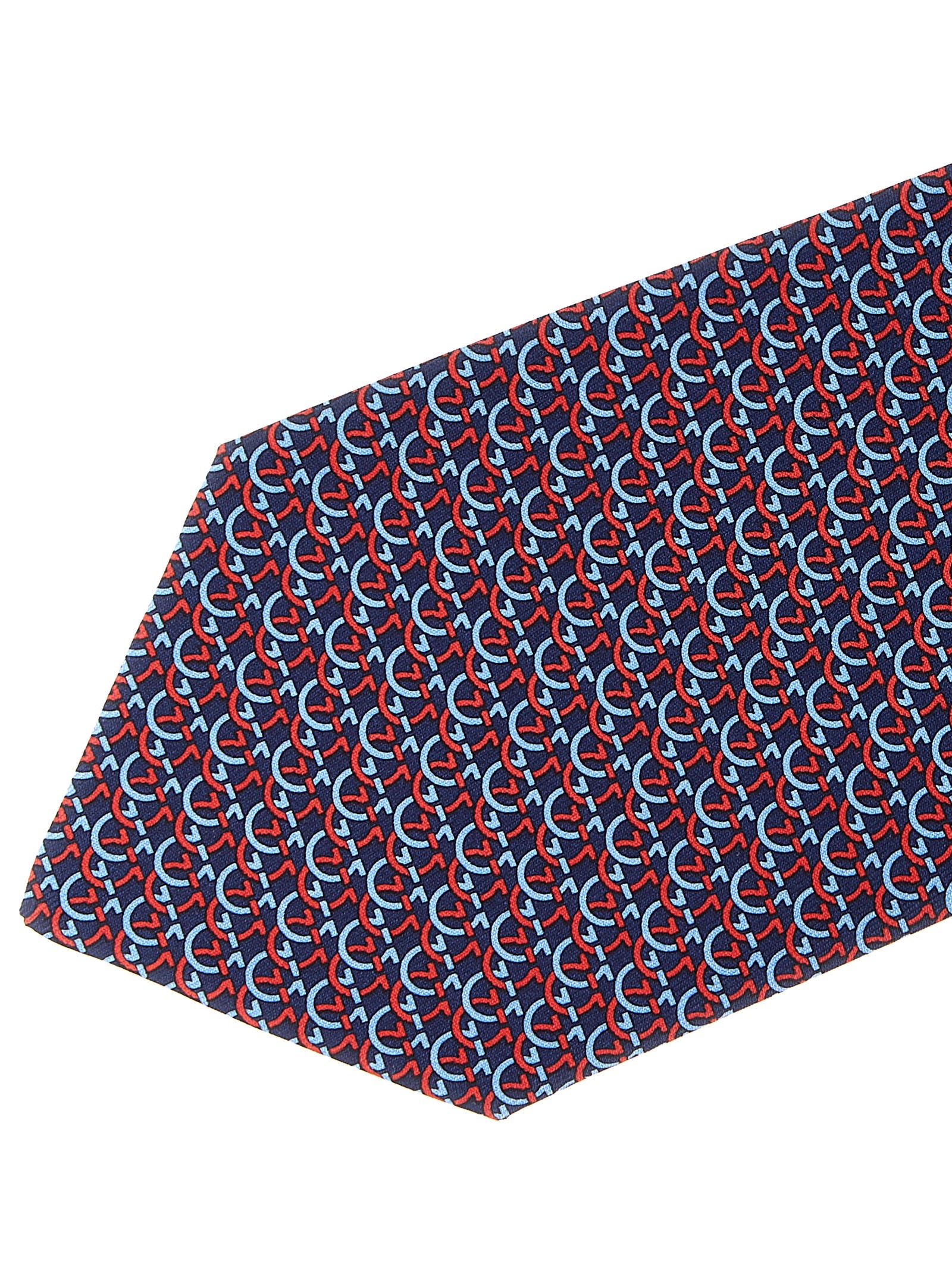 Ferragamo Multicolor Silk Scarf