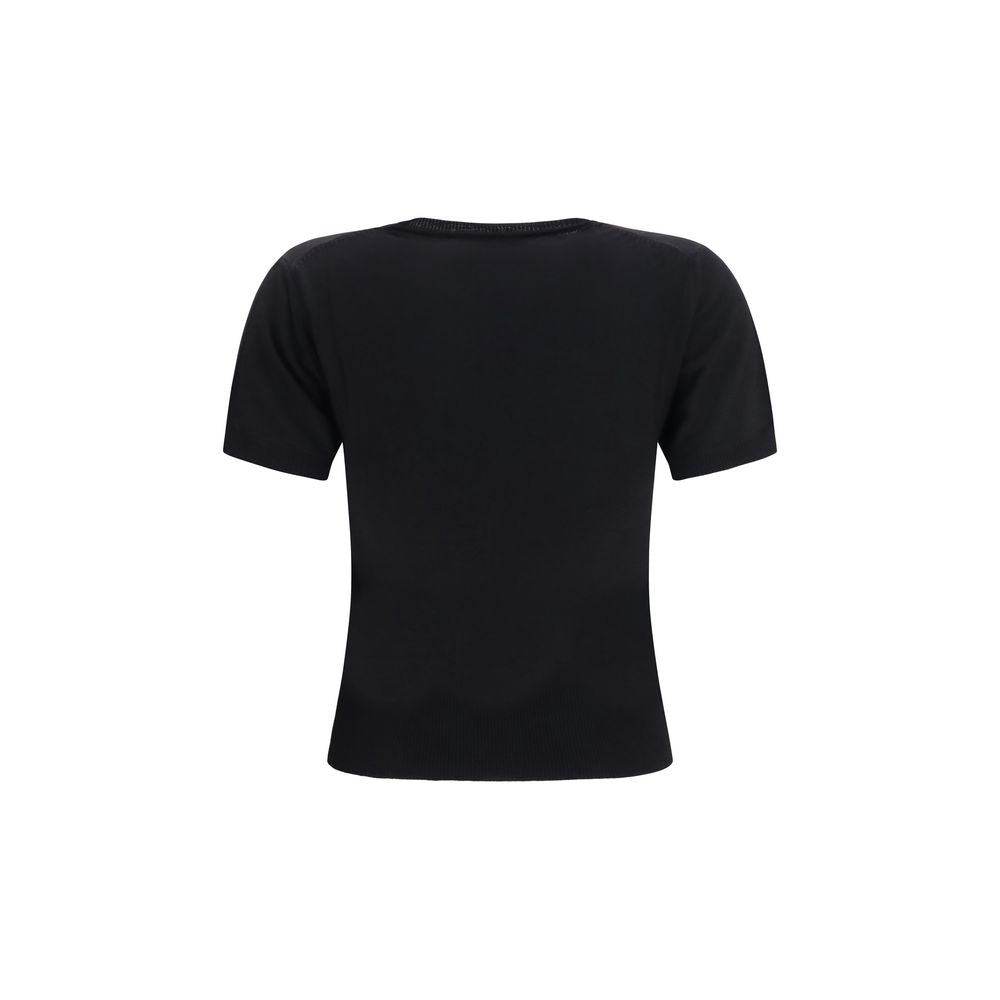 Vivienne Westwood Black Wool Oves Aries T-Shirt