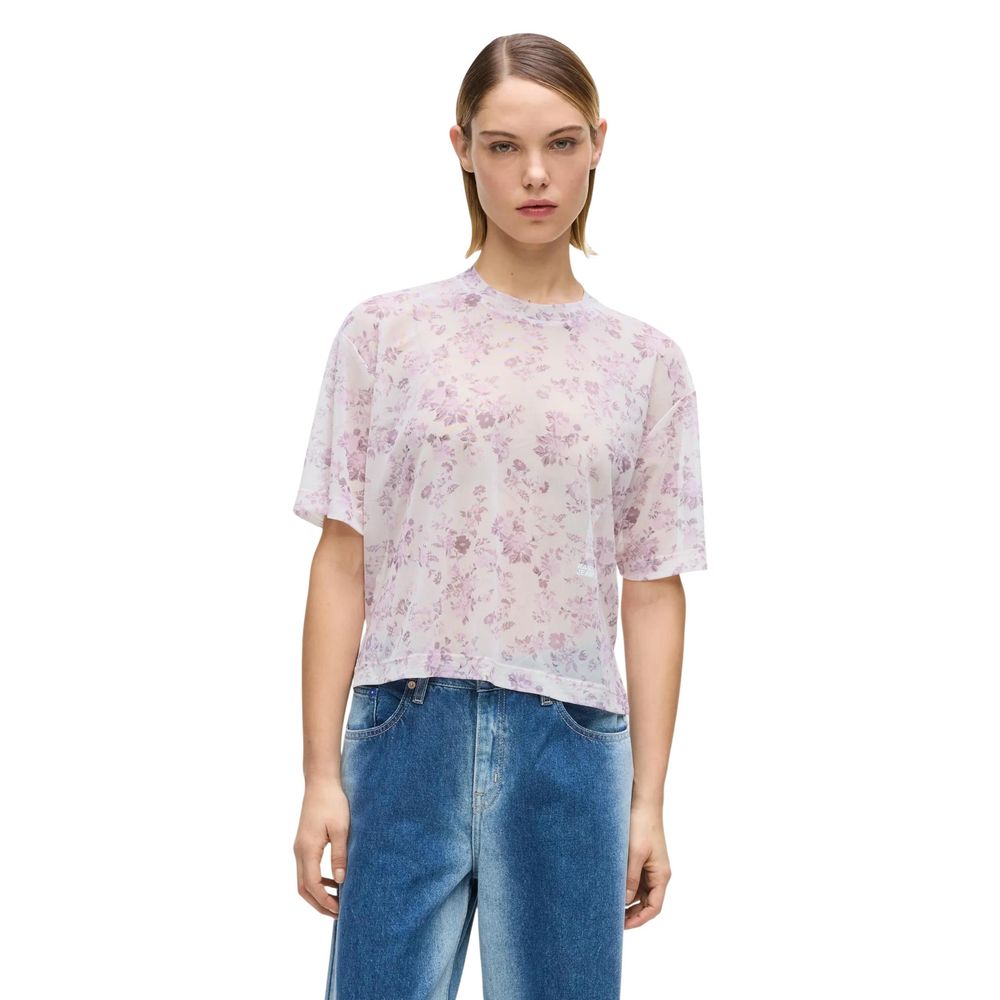Karl Lagerfeld Multicolor Polyester T-Shirt
