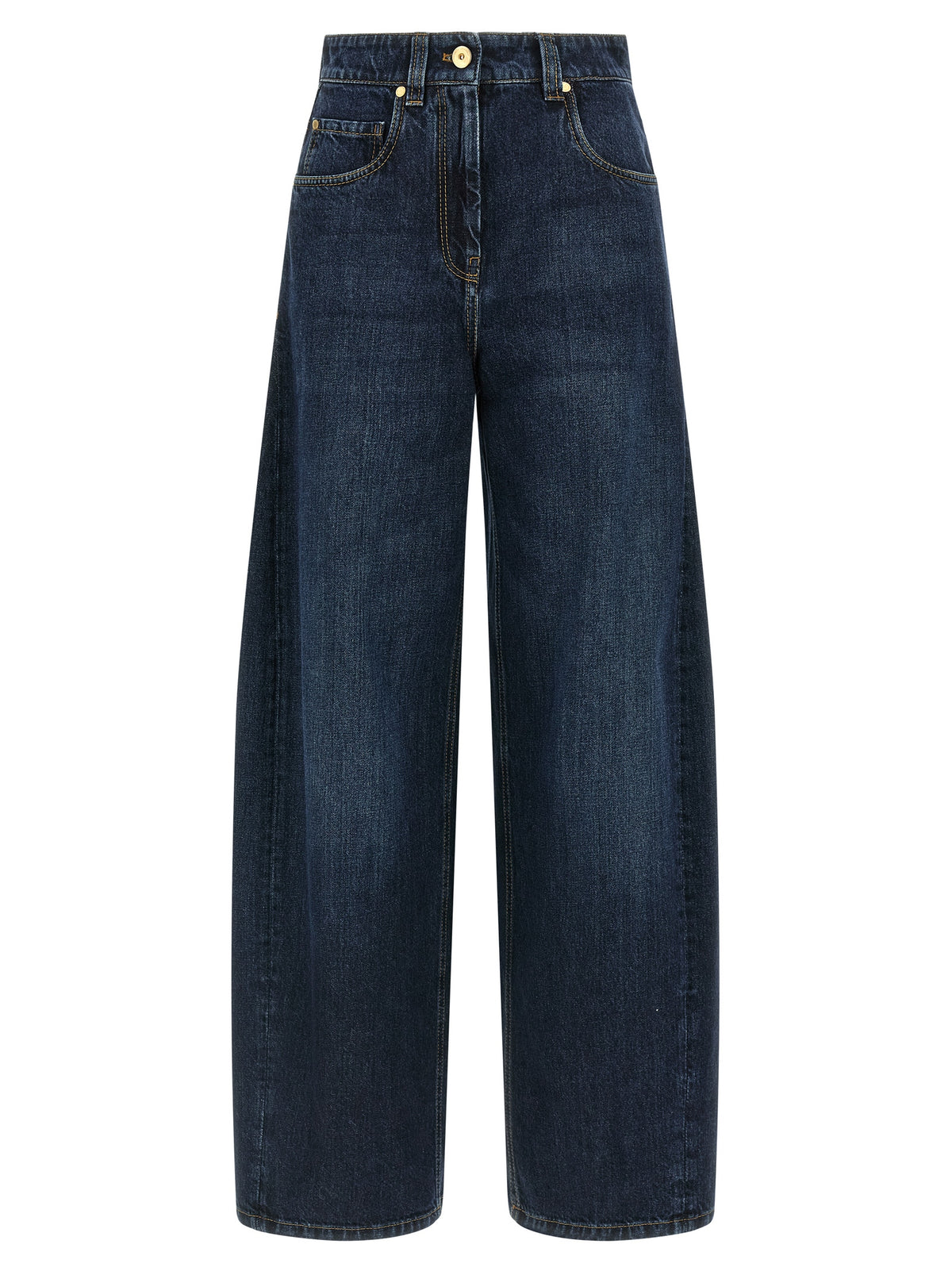 Brunello Cucinelli Blue Cotton Jeans Denim