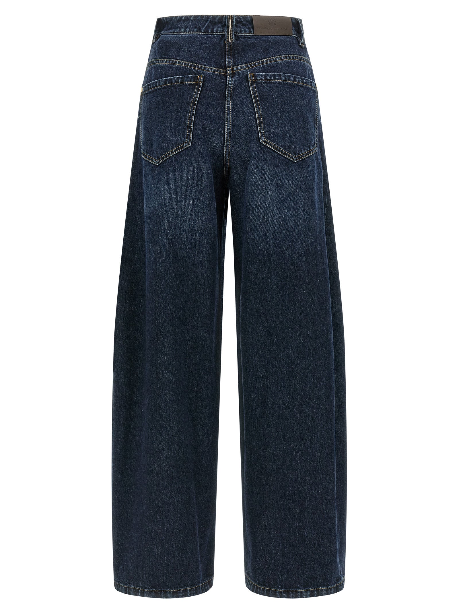 Brunello Cucinelli Blue Cotton Jeans Denim