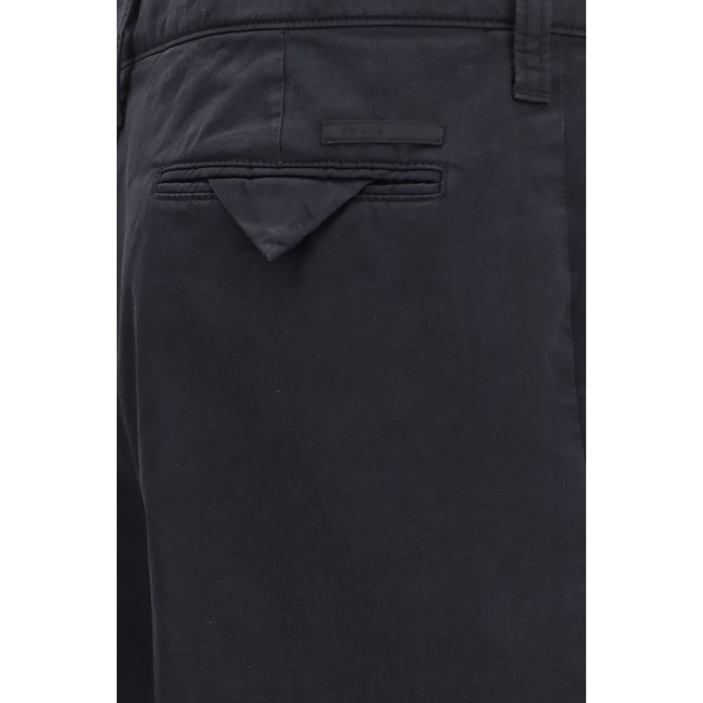 Prada Blue Casual Pants