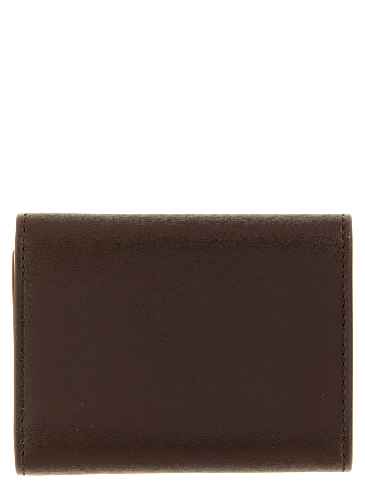 Jil Sander Brown Calfskin Cardholder