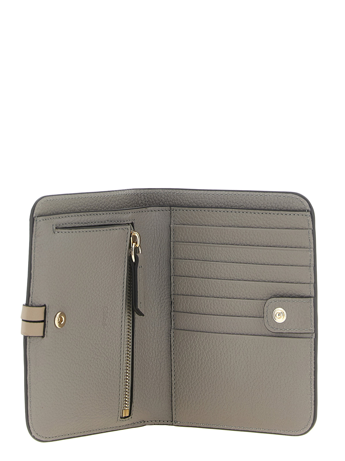 Chloé Gray Calfskin Cardholder