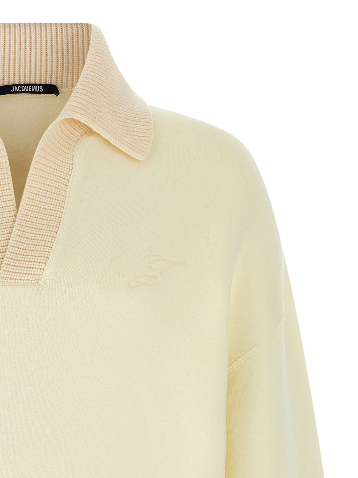 Jacquemus Beige Cotton Sweatshirt