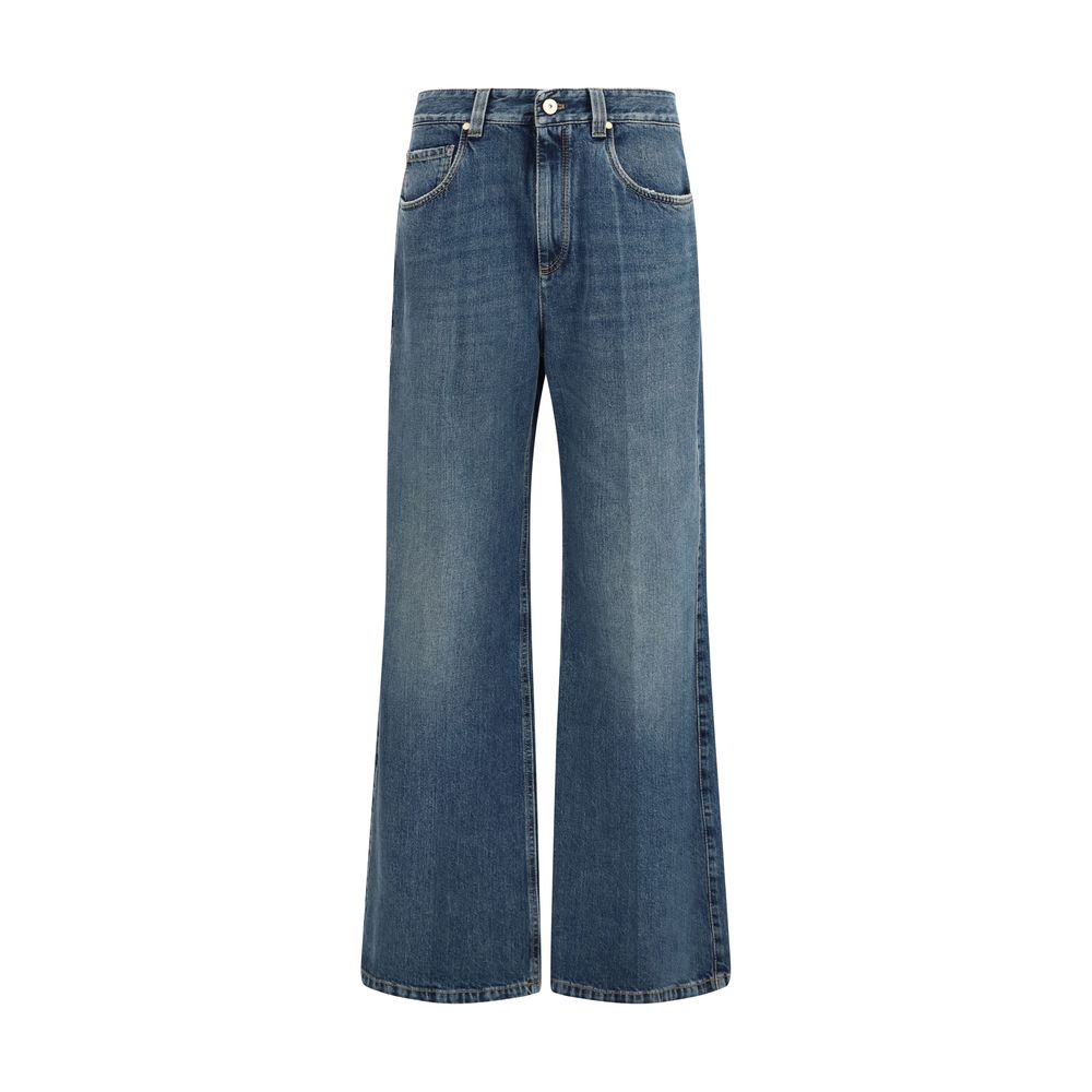 Brunello Cucinelli Blue Relaxed Fit Jeans