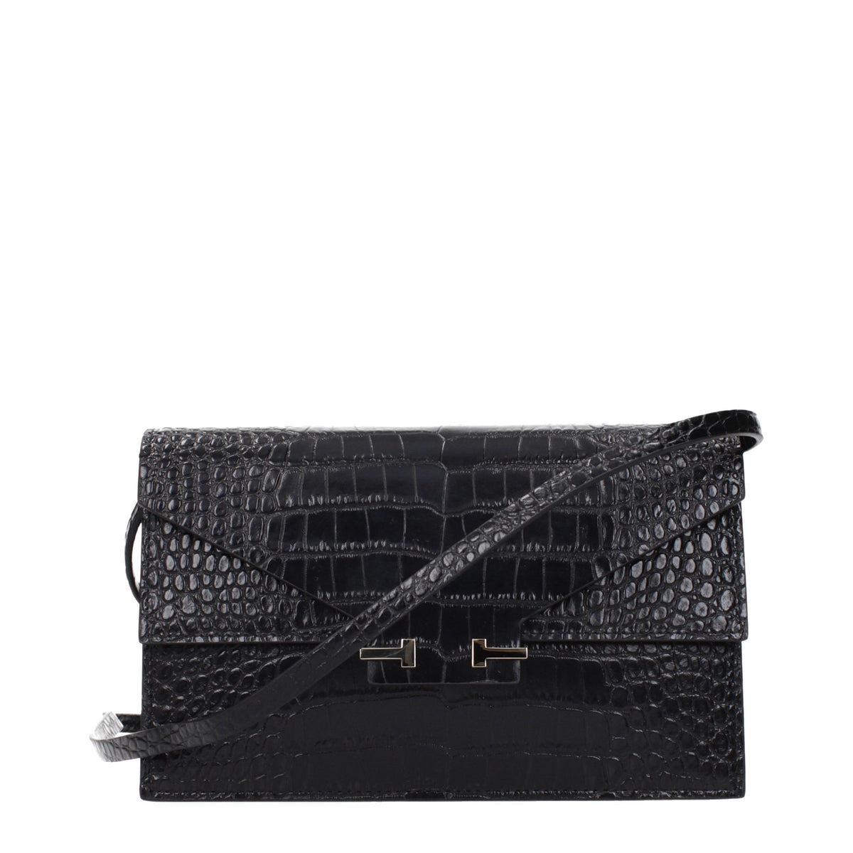 Tom Ford Black Leather Clutch Bag