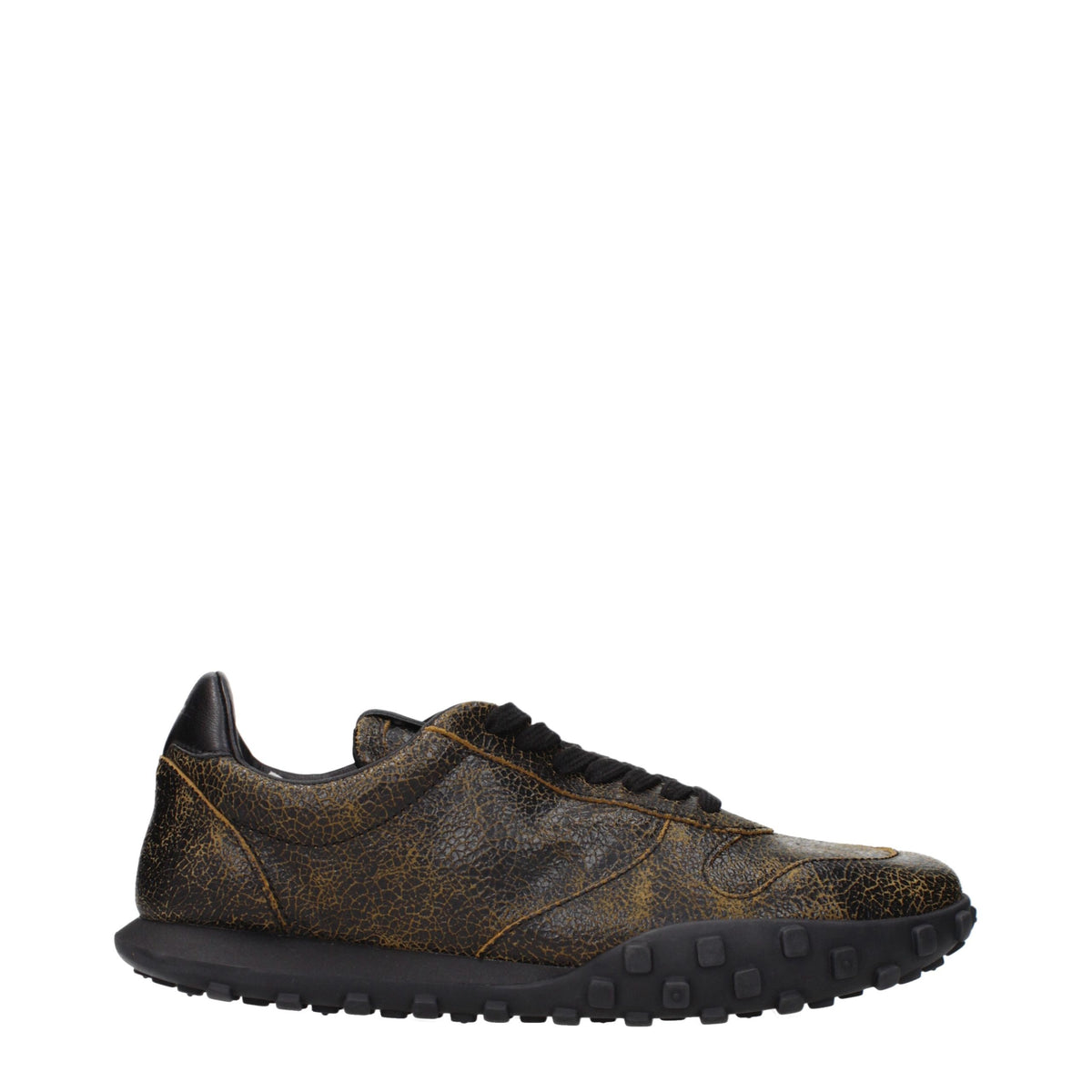 Jil Sander Black Leather Sneakers