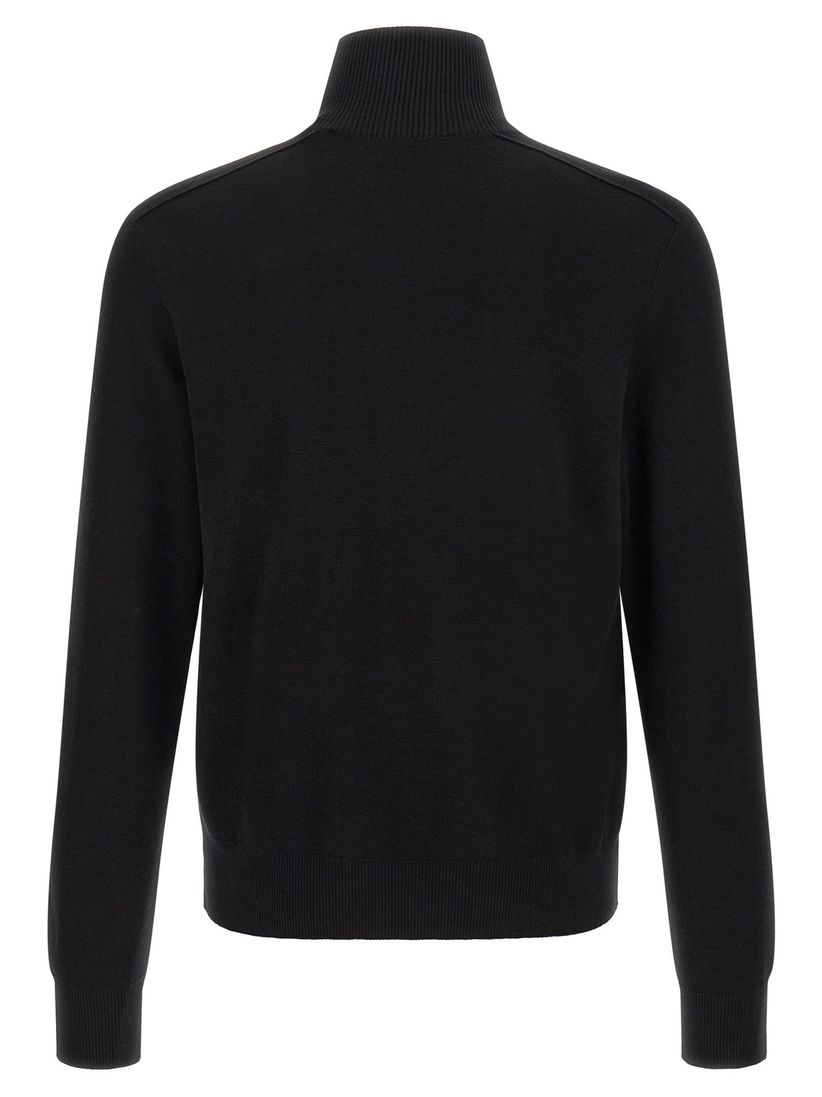Burberry Black Wool Cardigan