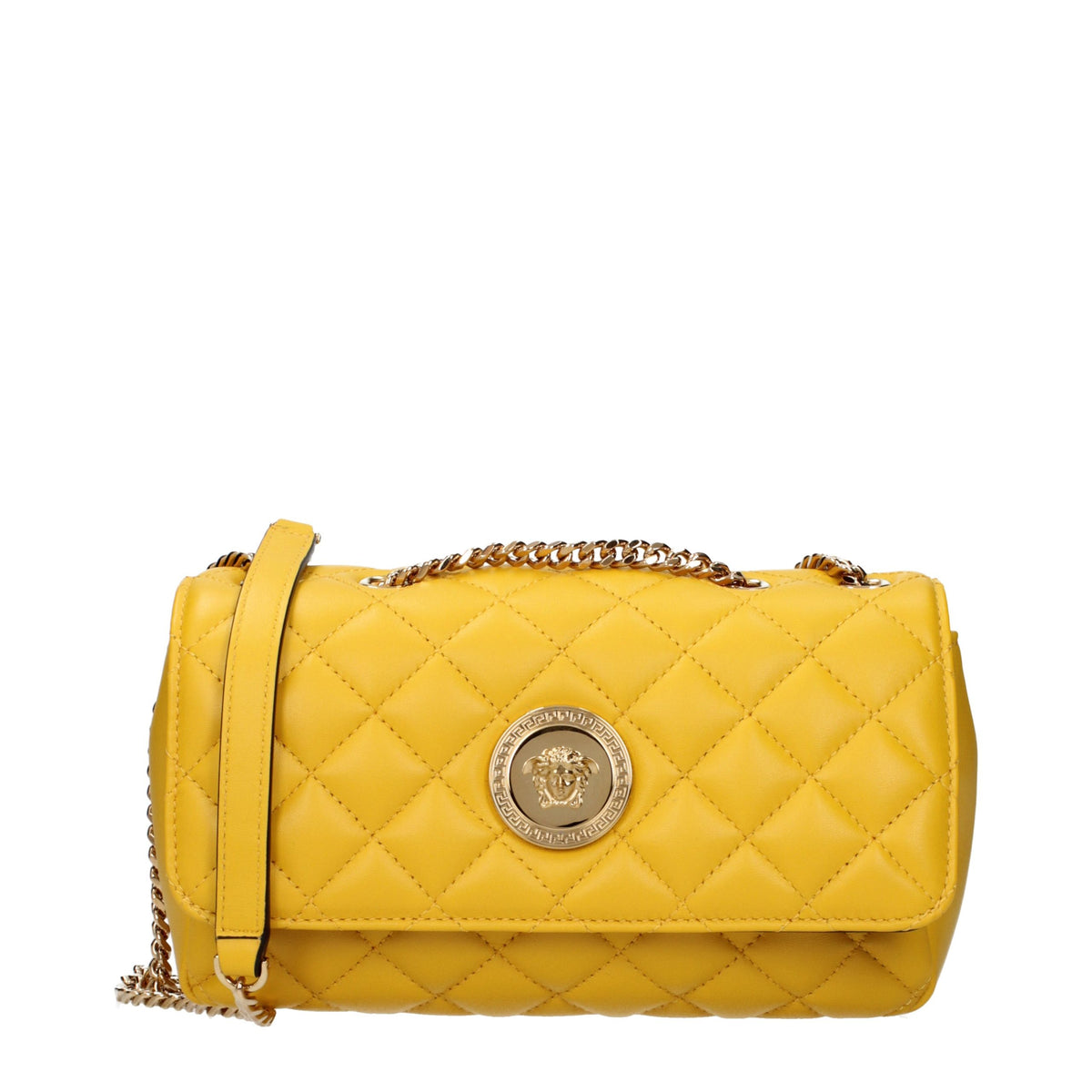 Versace Yellow Shoulder Bags
