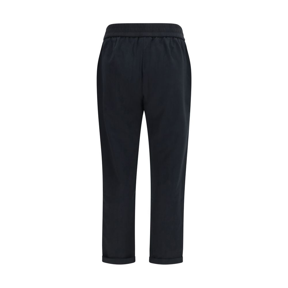 Brunello Cucinelli Black Athletic Pants